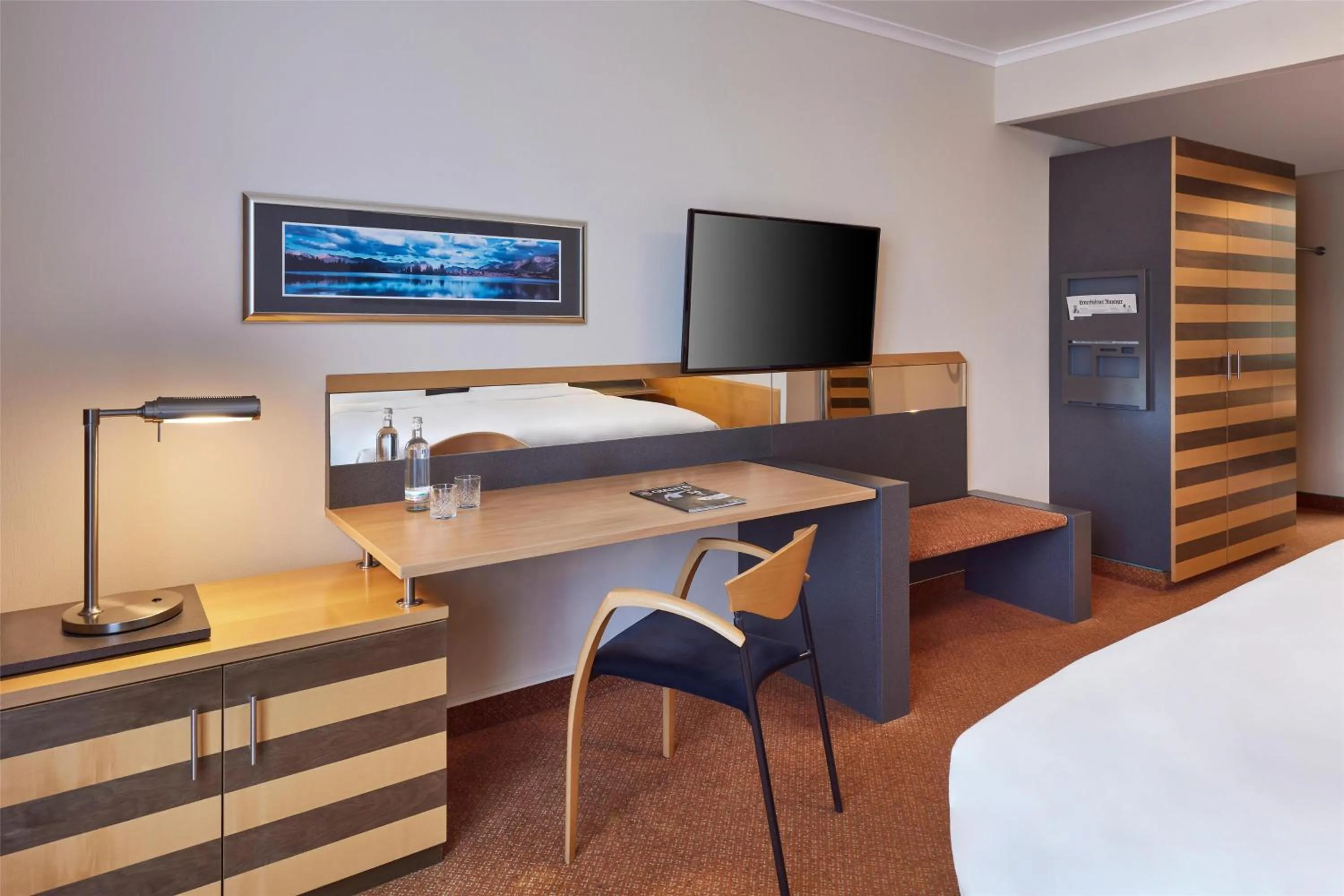 Bedroom, Bed in Lindner Hotel Leverkusen BayArena, part of JdV by Hyatt