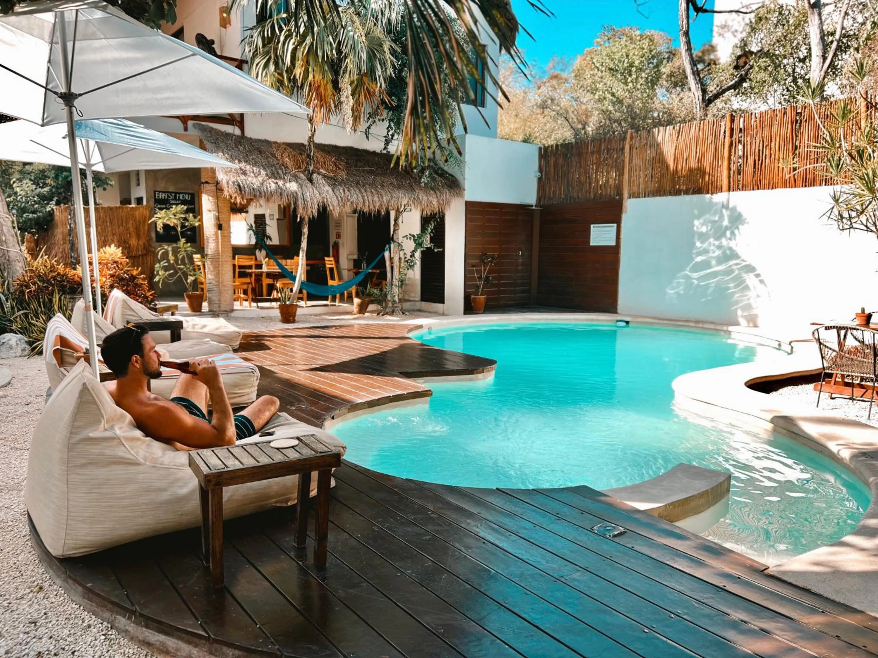 Swimming pool in Mimosa Tulum