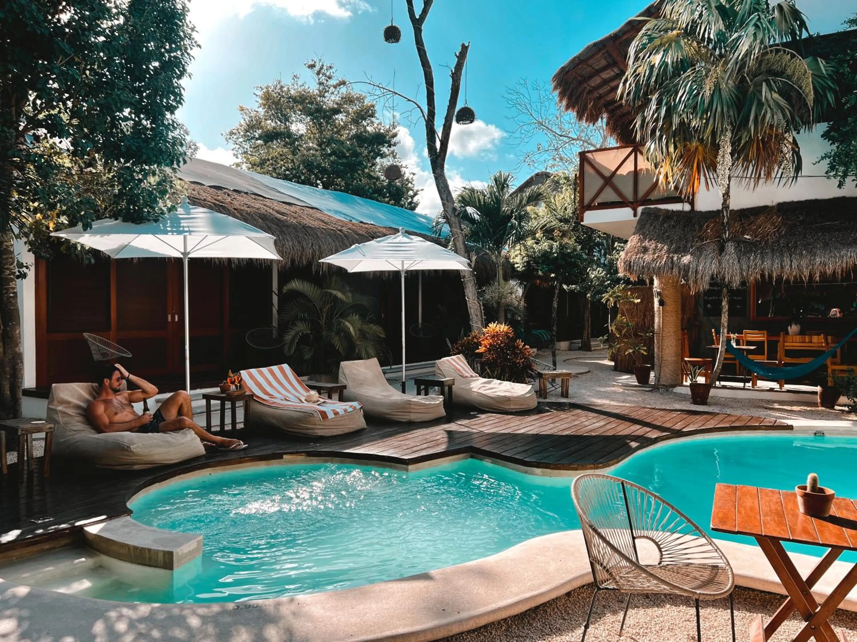 Swimming pool in Mimosa Tulum