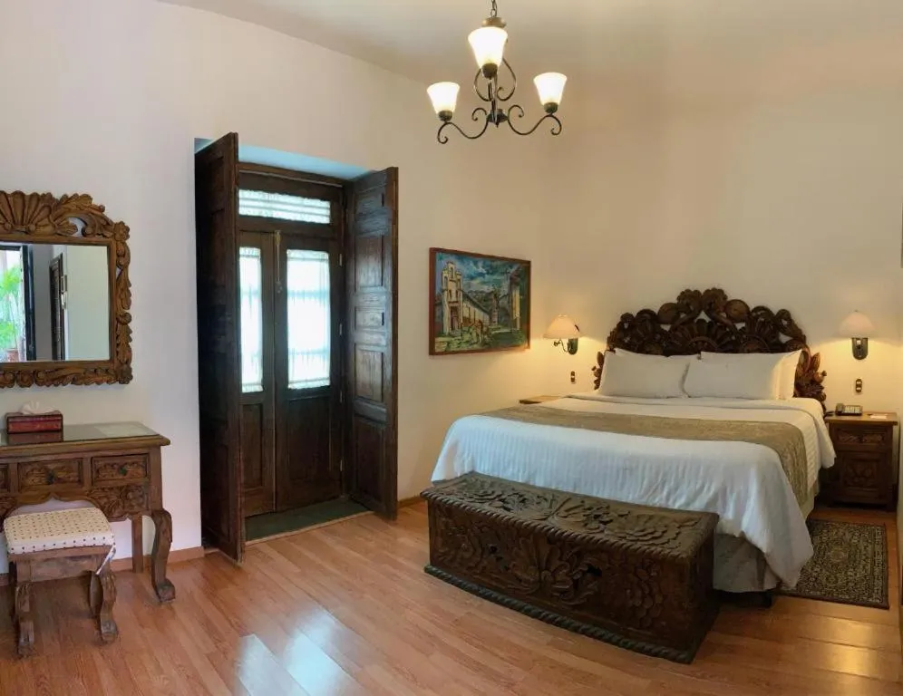 Bed in HOTEL MI SOLAR EJECUTIVO