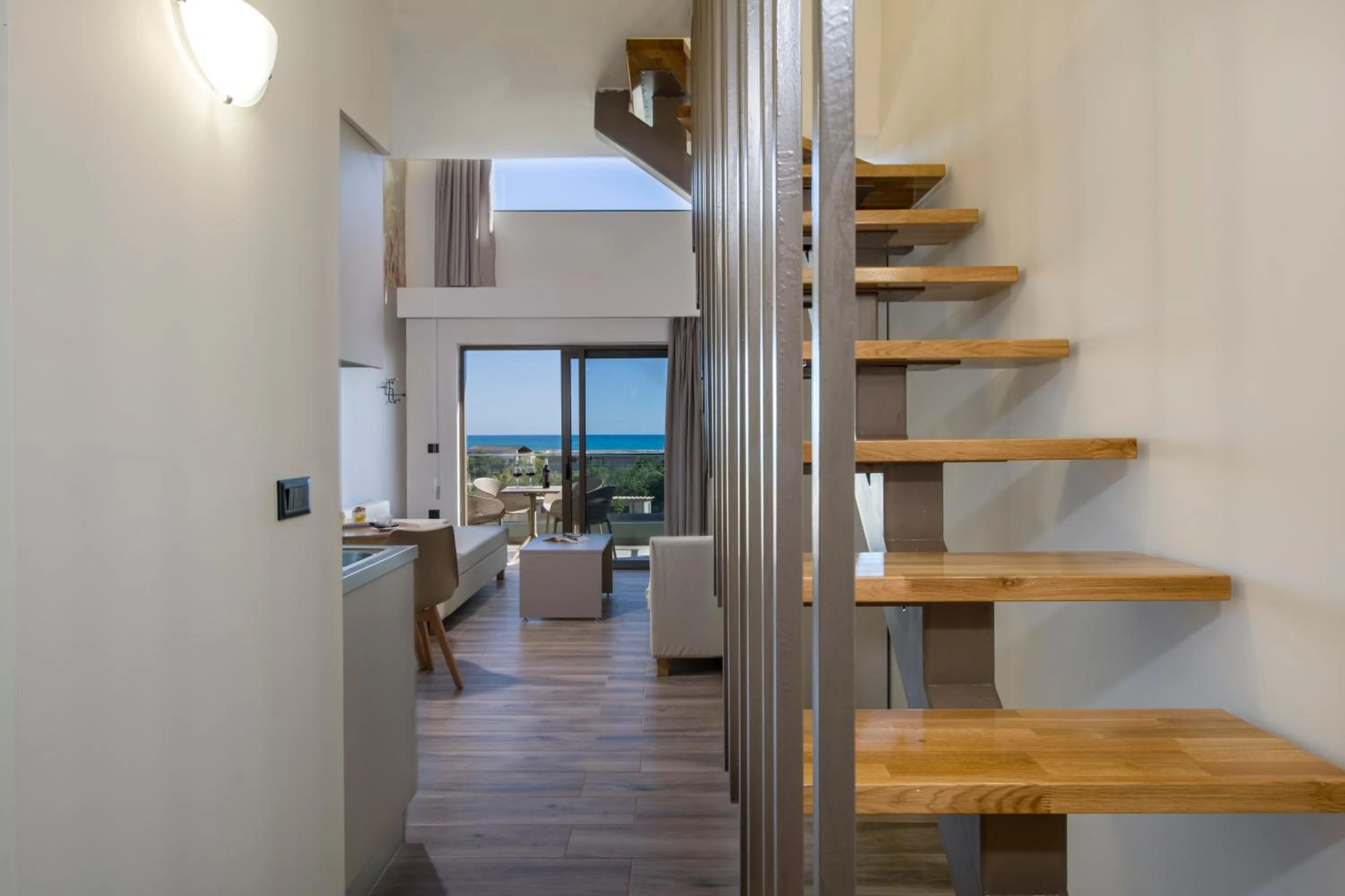 Seating area in Incognito Creta Luxury Suites and More