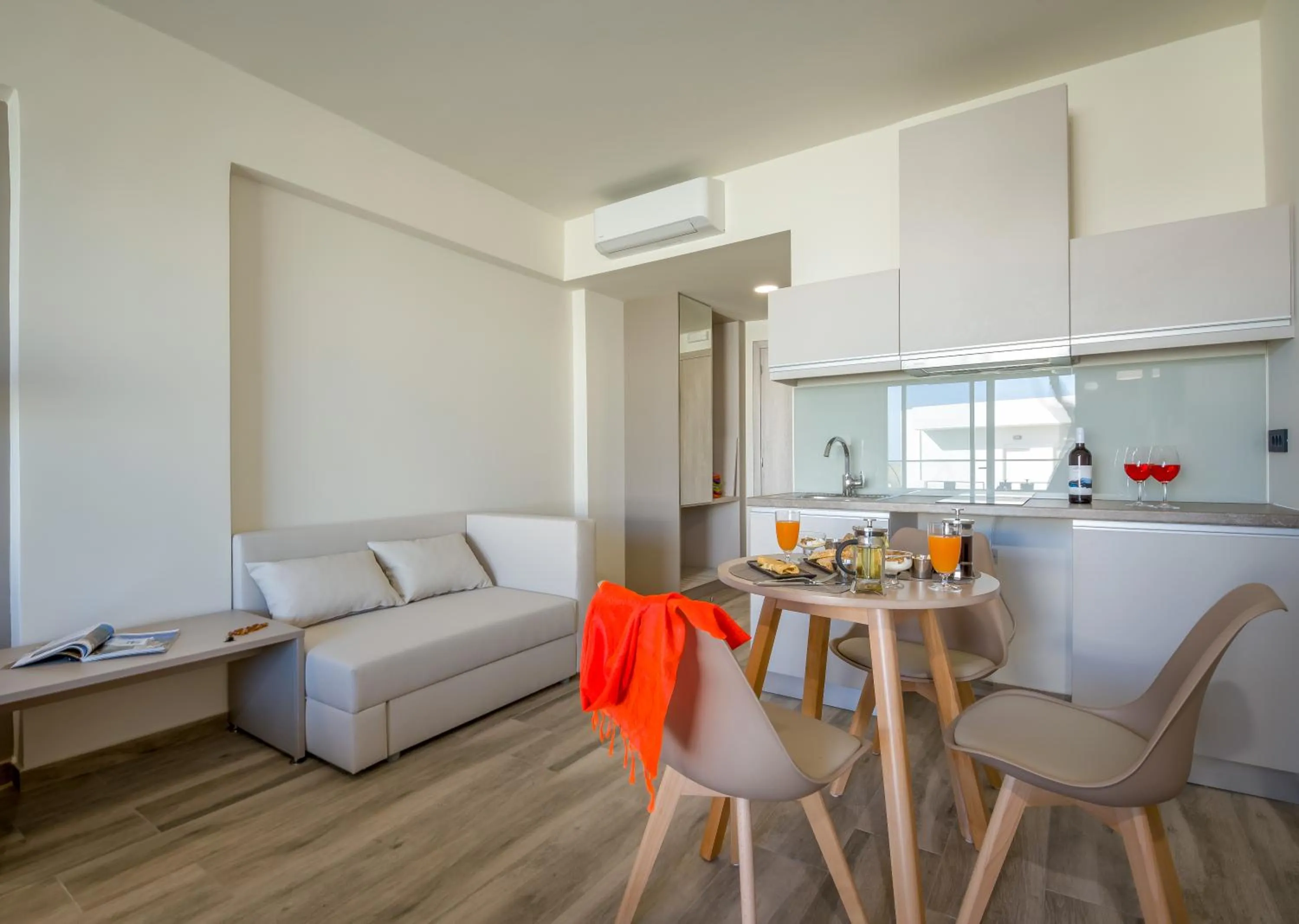 Kitchen or kitchenette in Incognito Creta Luxury Suites and More