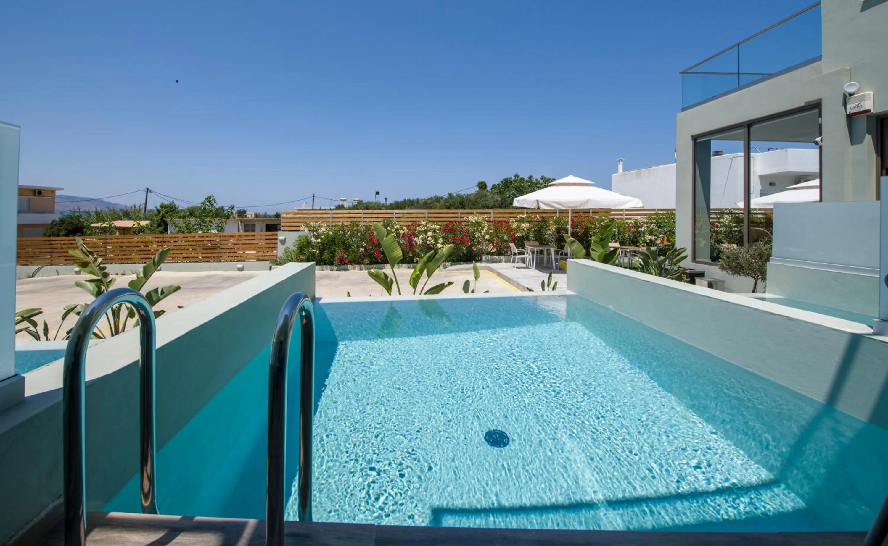 Pool view in Incognito Creta Luxury Suites and More