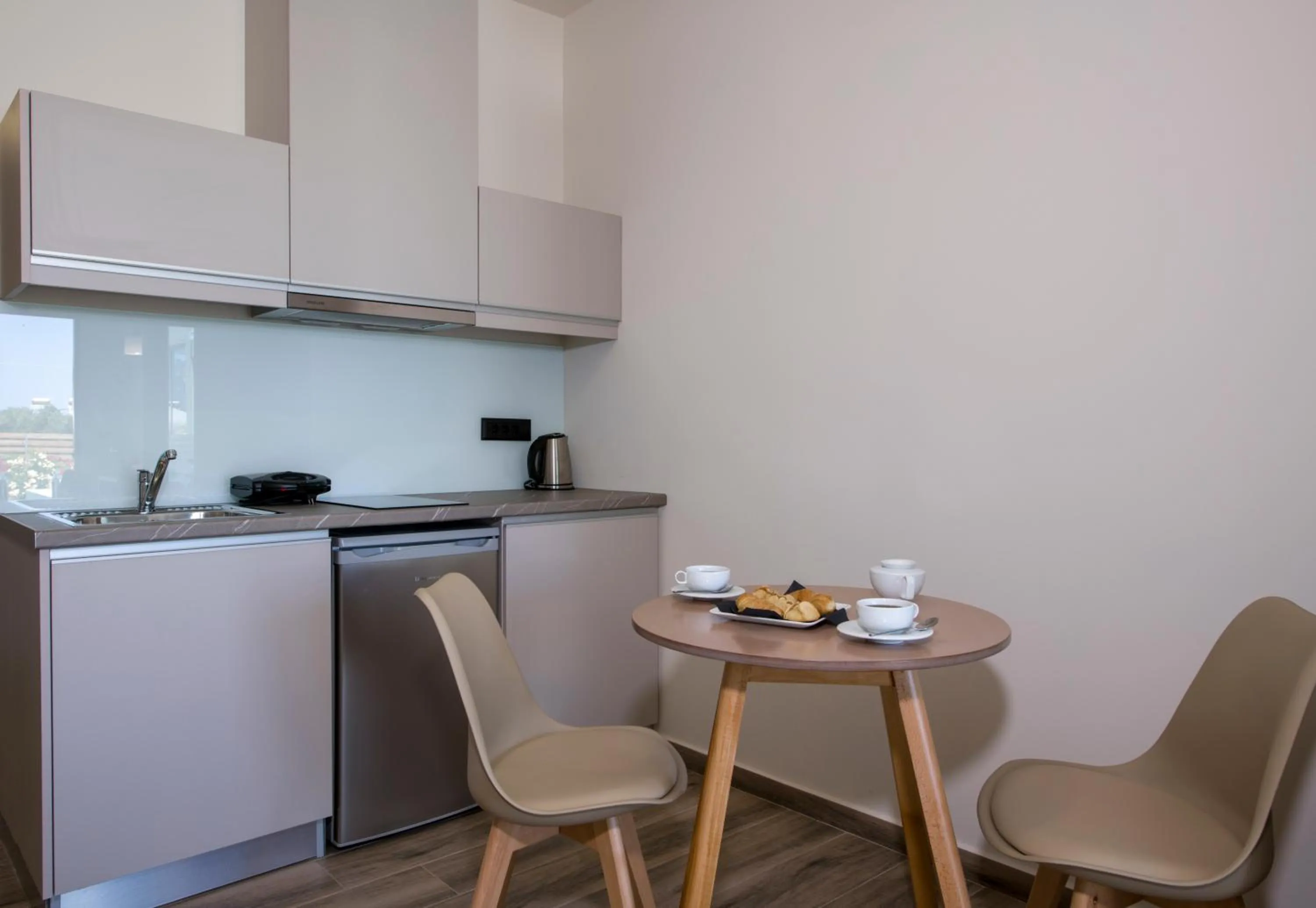 Kitchen or kitchenette in Incognito Creta Luxury Suites and More