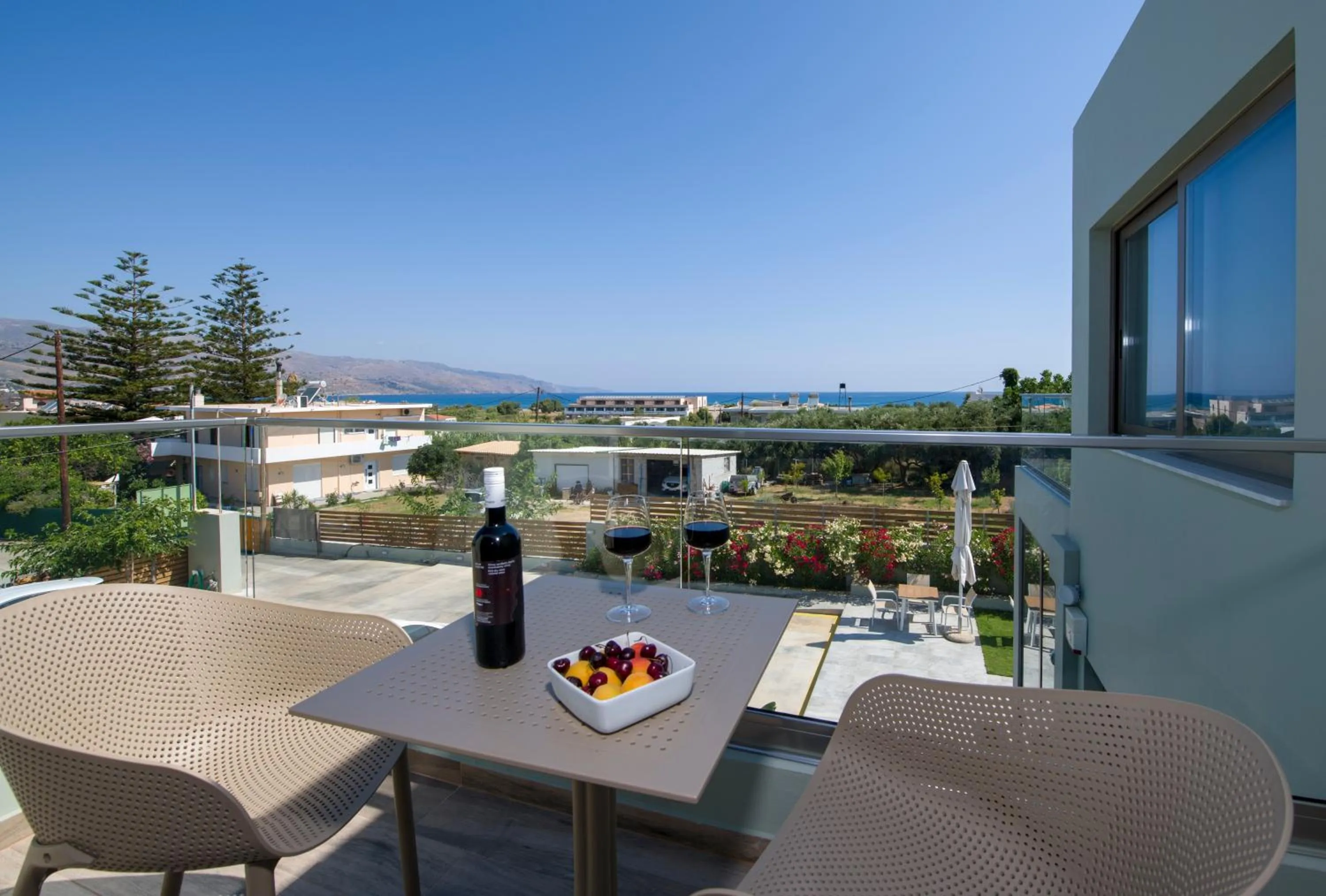 Balcony/Terrace in Incognito Creta Luxury Suites and More