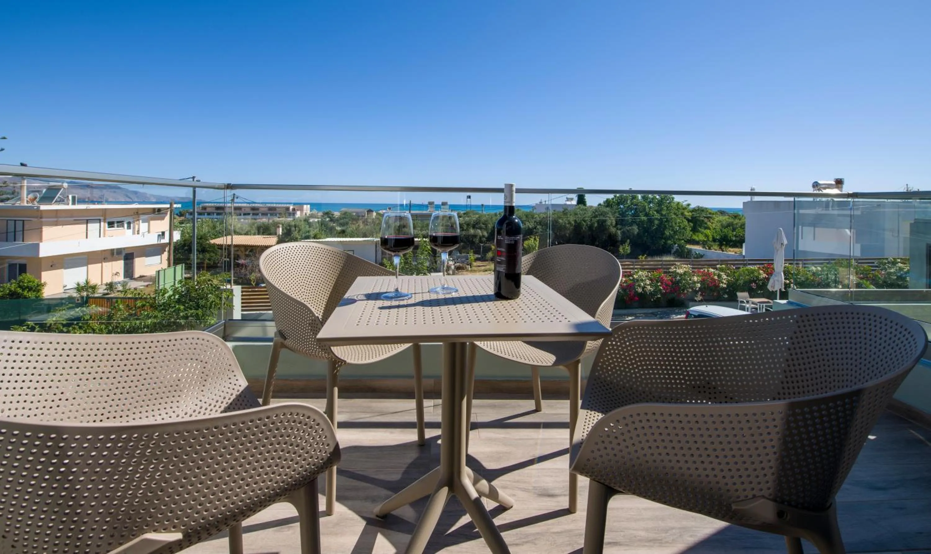 Balcony/Terrace in Incognito Creta Luxury Suites and More