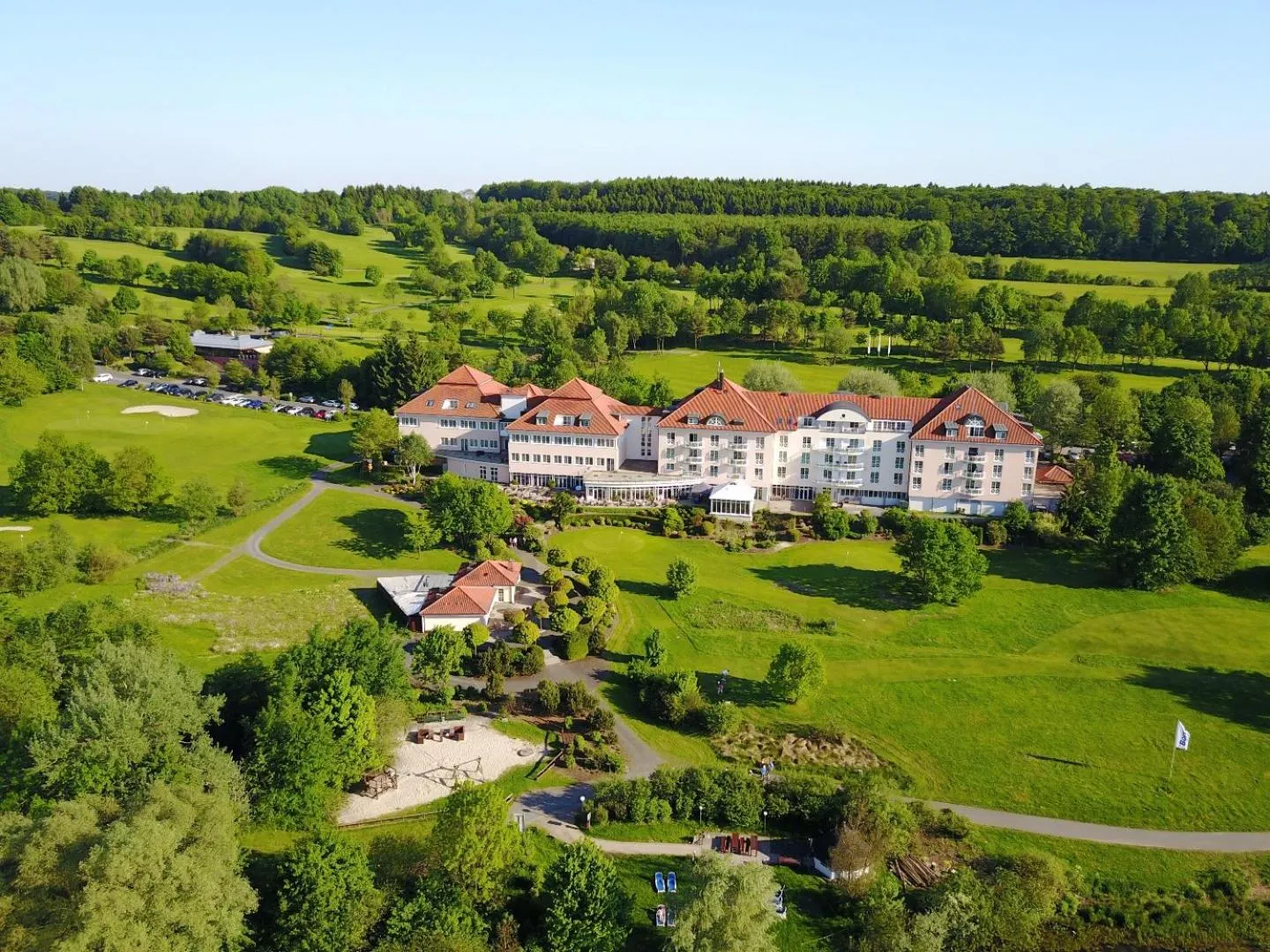 Property building in Golf- und Sporthotel Wiesensee