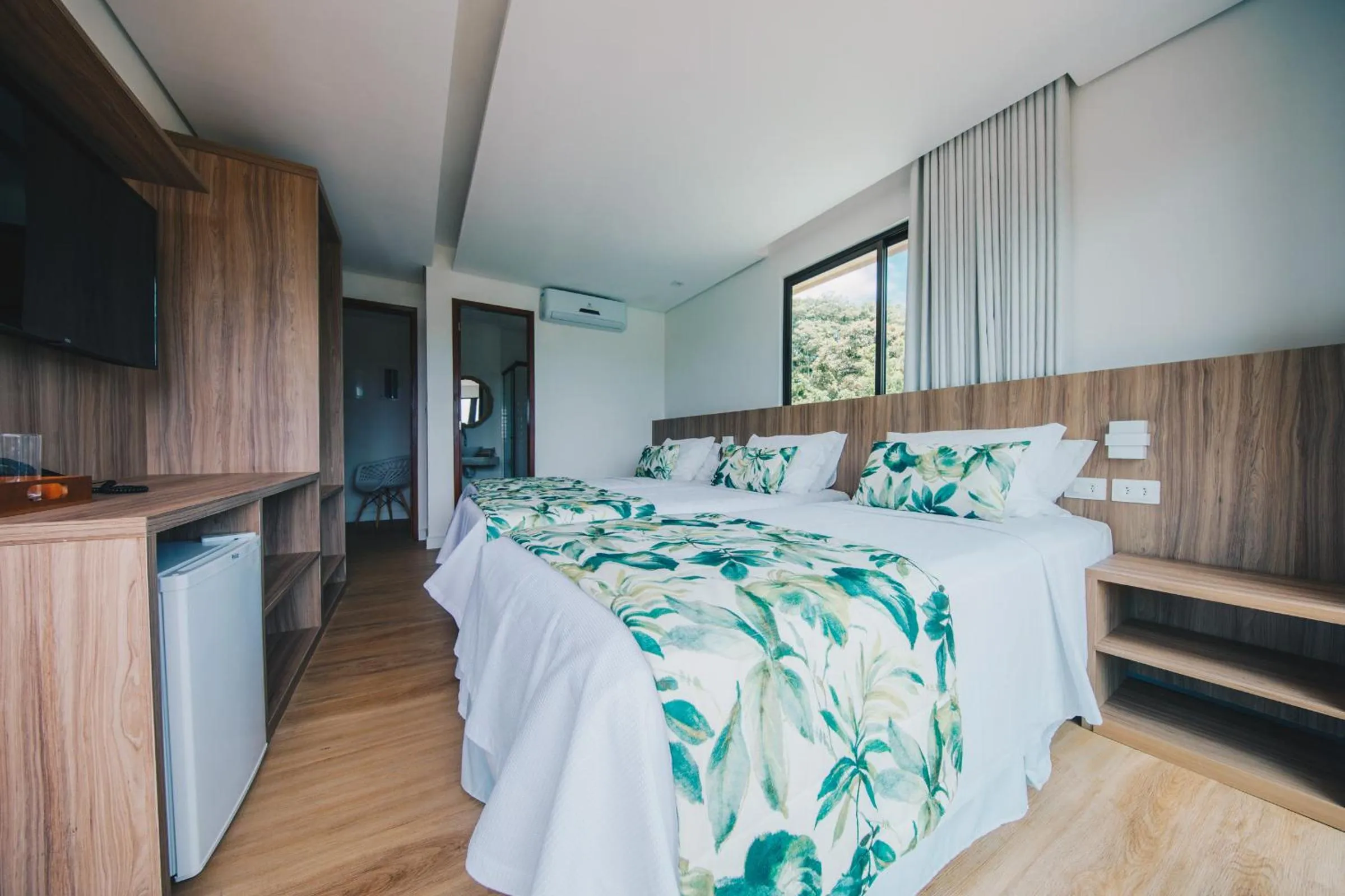 Bed in Pousada Morro do Farol