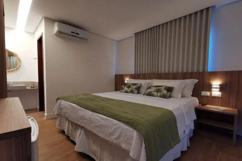 Bed in Pousada Morro do Farol