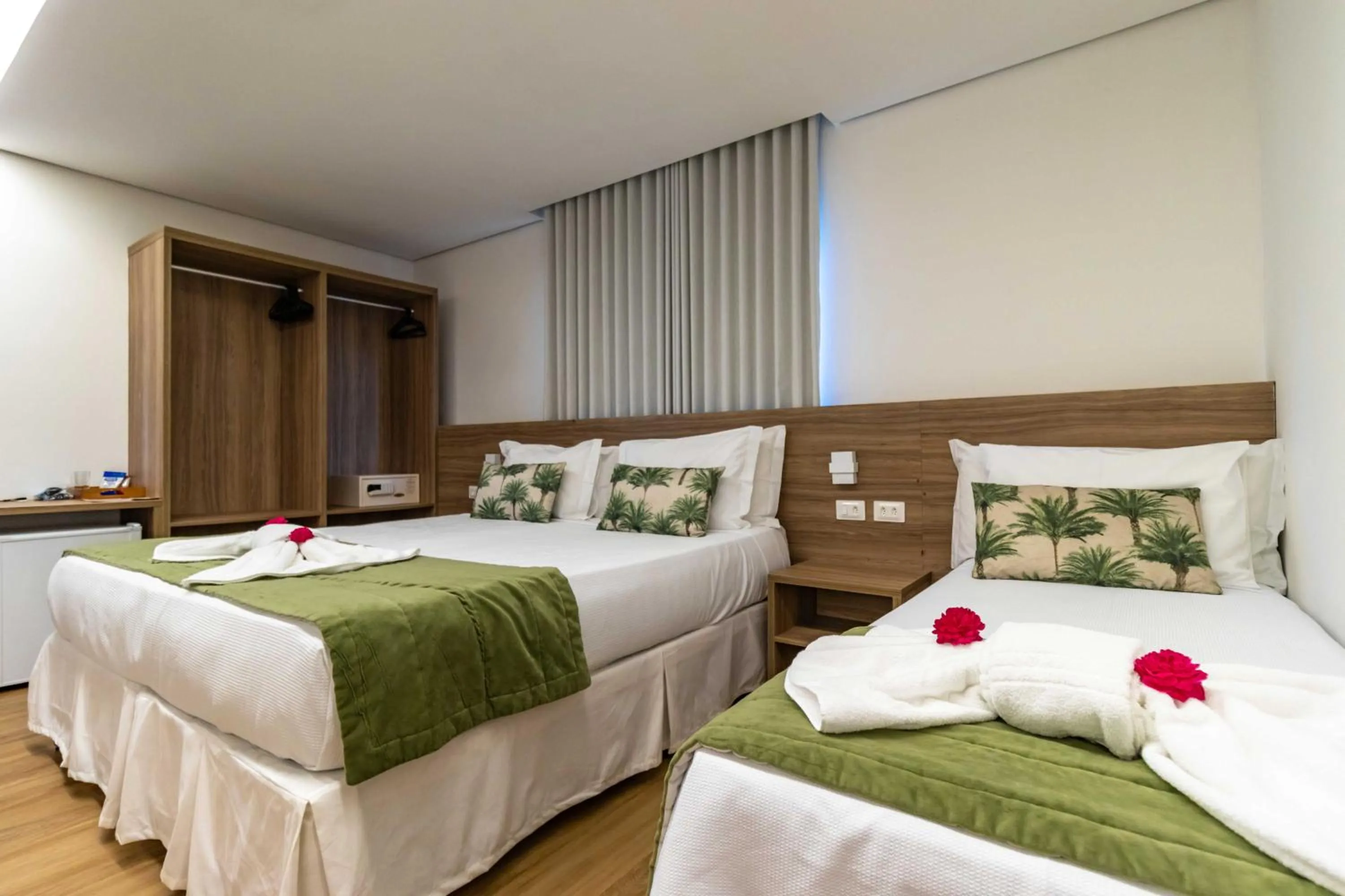 Bed in Pousada Morro do Farol