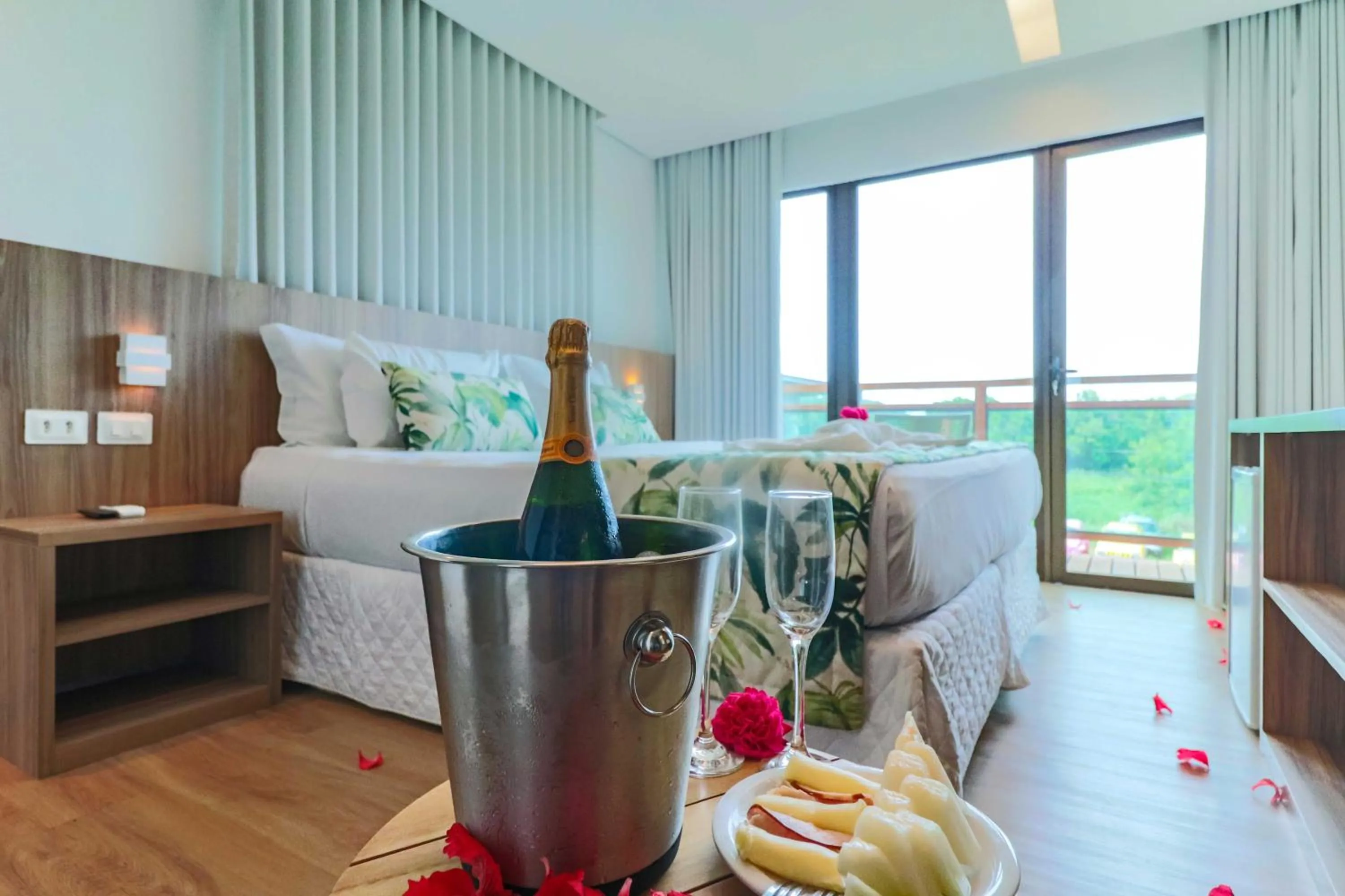 Bed in Pousada Morro do Farol