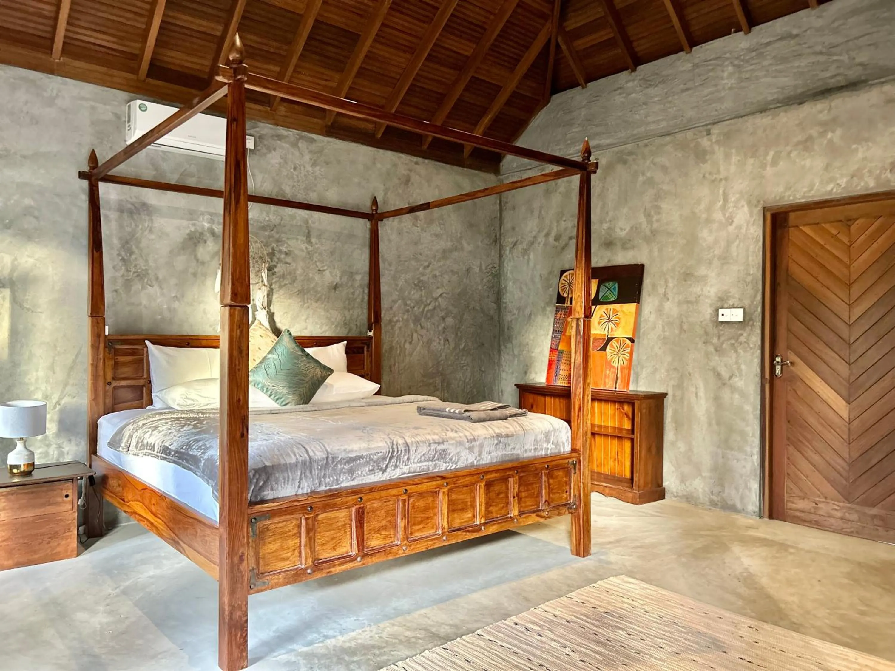 Bed in Arasi Resort