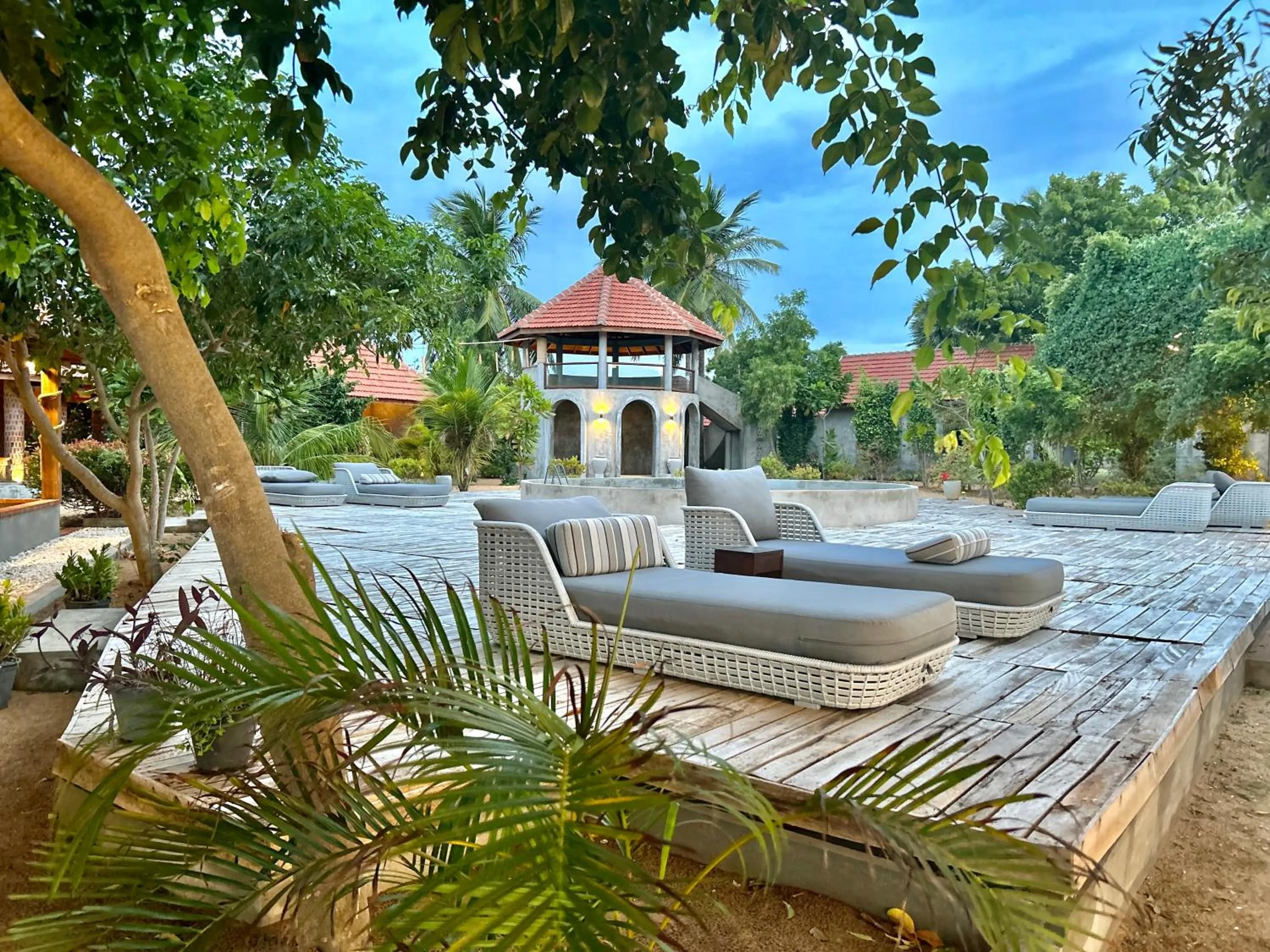 Patio in Arasi Resort