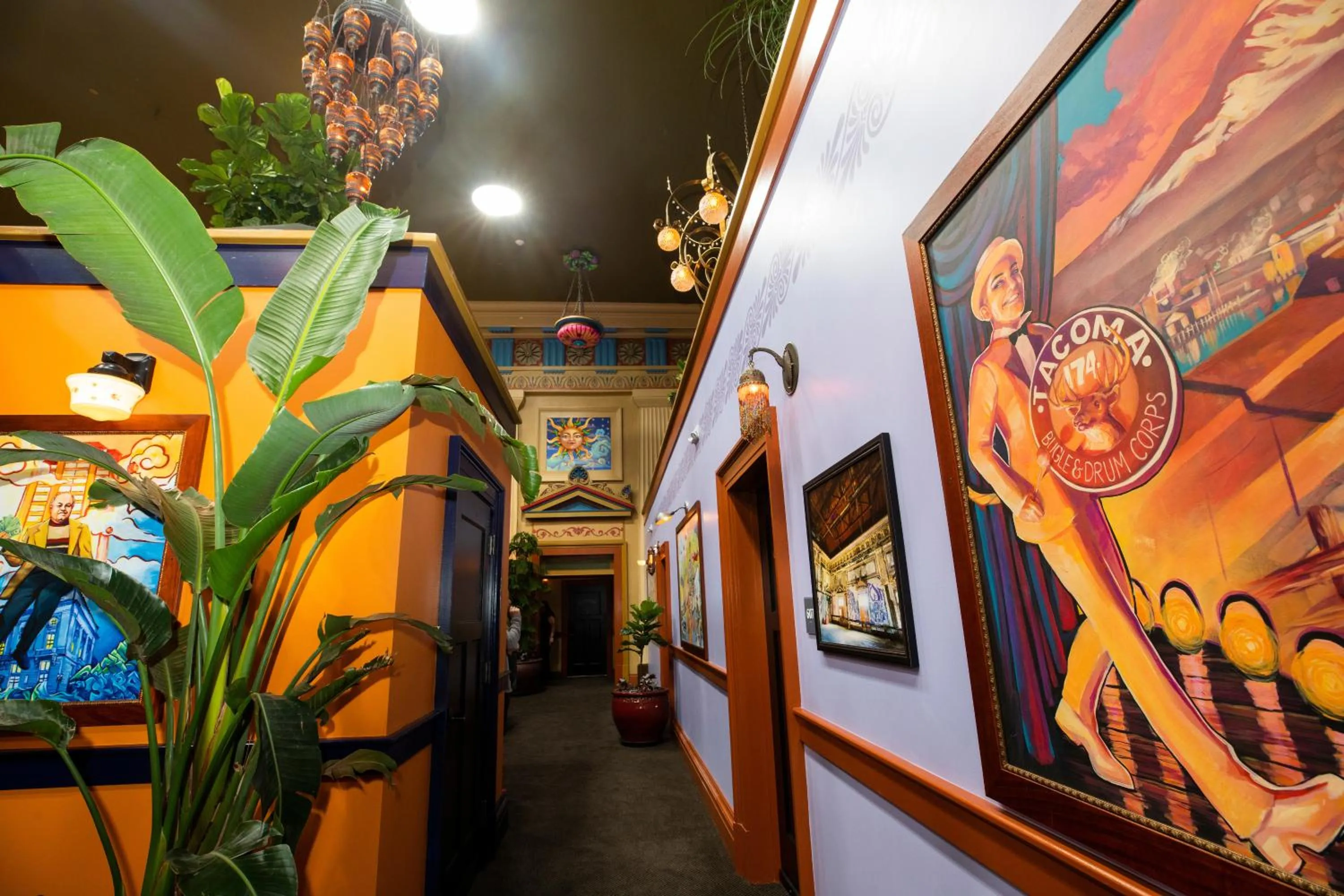 Decorative detail in McMenamins Elks Temple