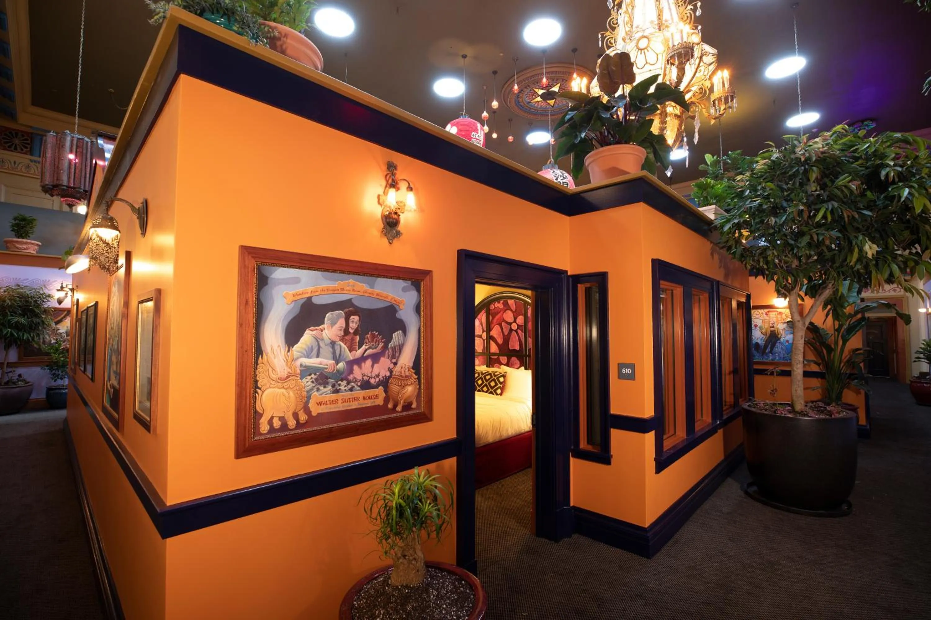 Decorative detail in McMenamins Elks Temple