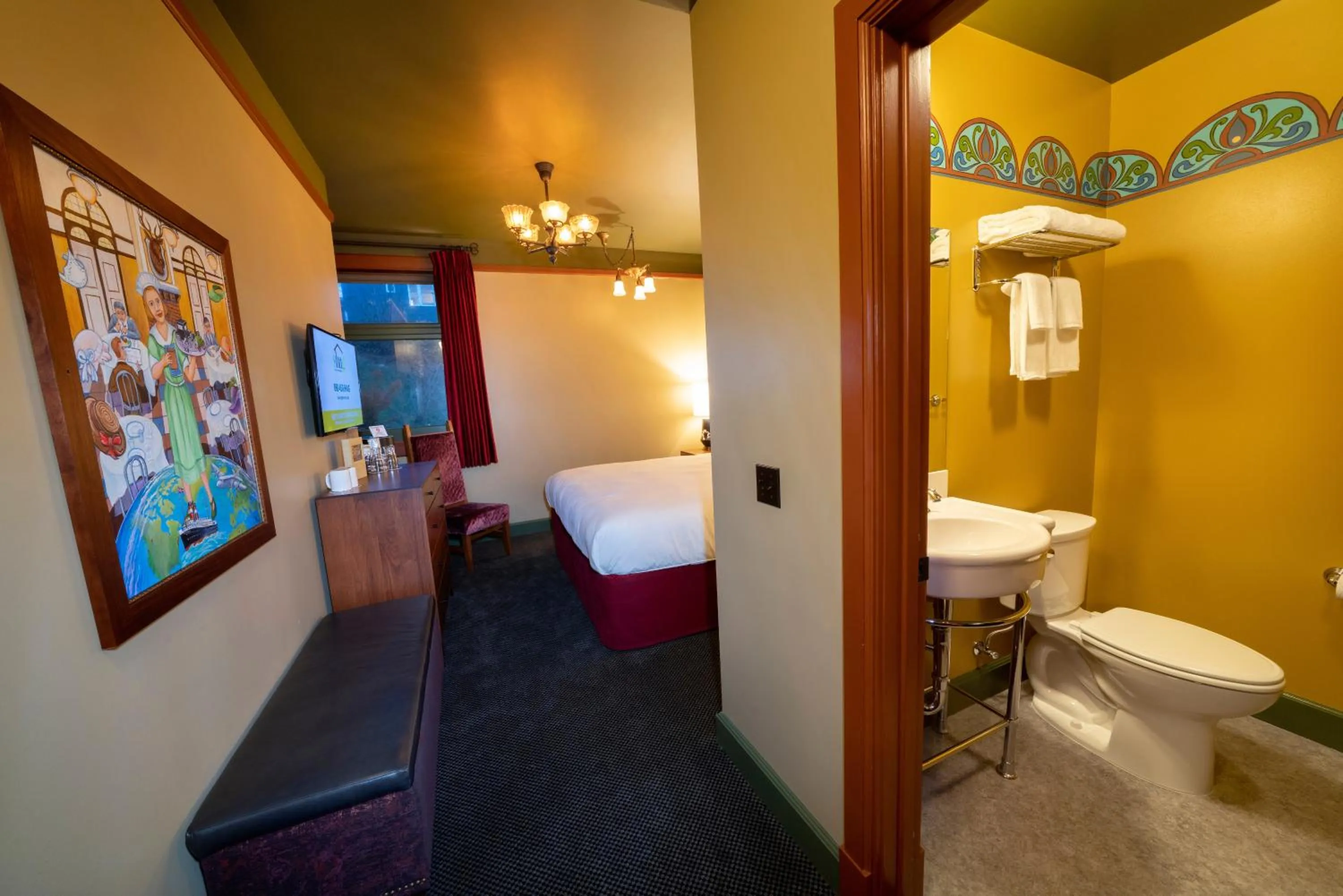 Bathroom in McMenamins Elks Temple