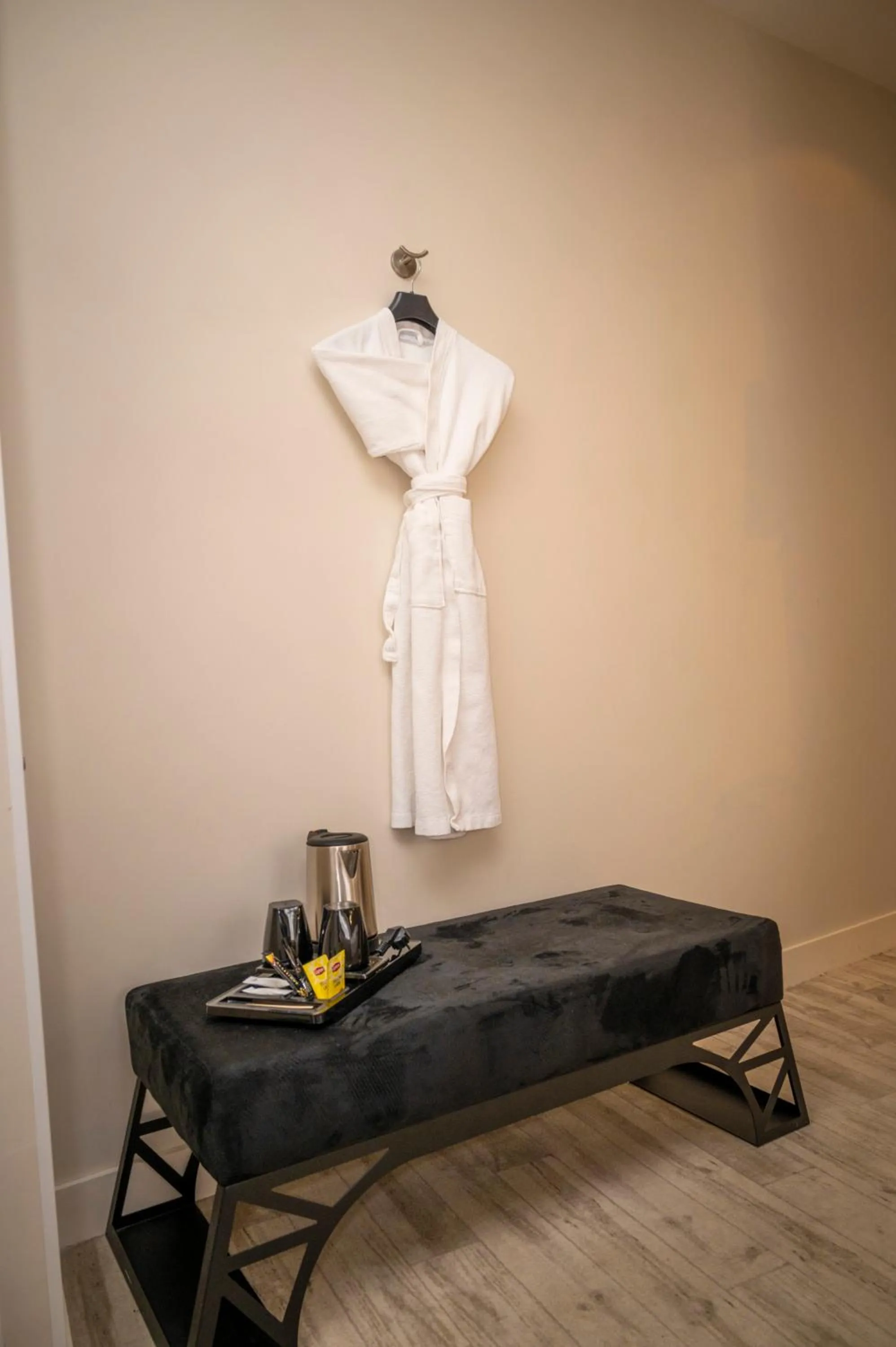 Bedroom in Logis Hôtels Restaurant Les 3 Rois