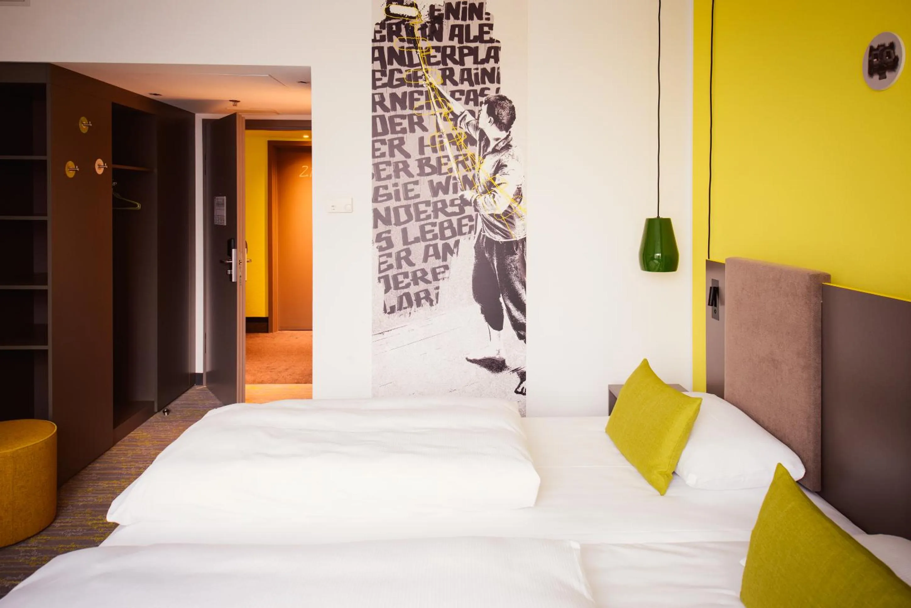 Bedroom, Bed in Vienna House Easy by Wyndham Berlin Prenzlauer Berg