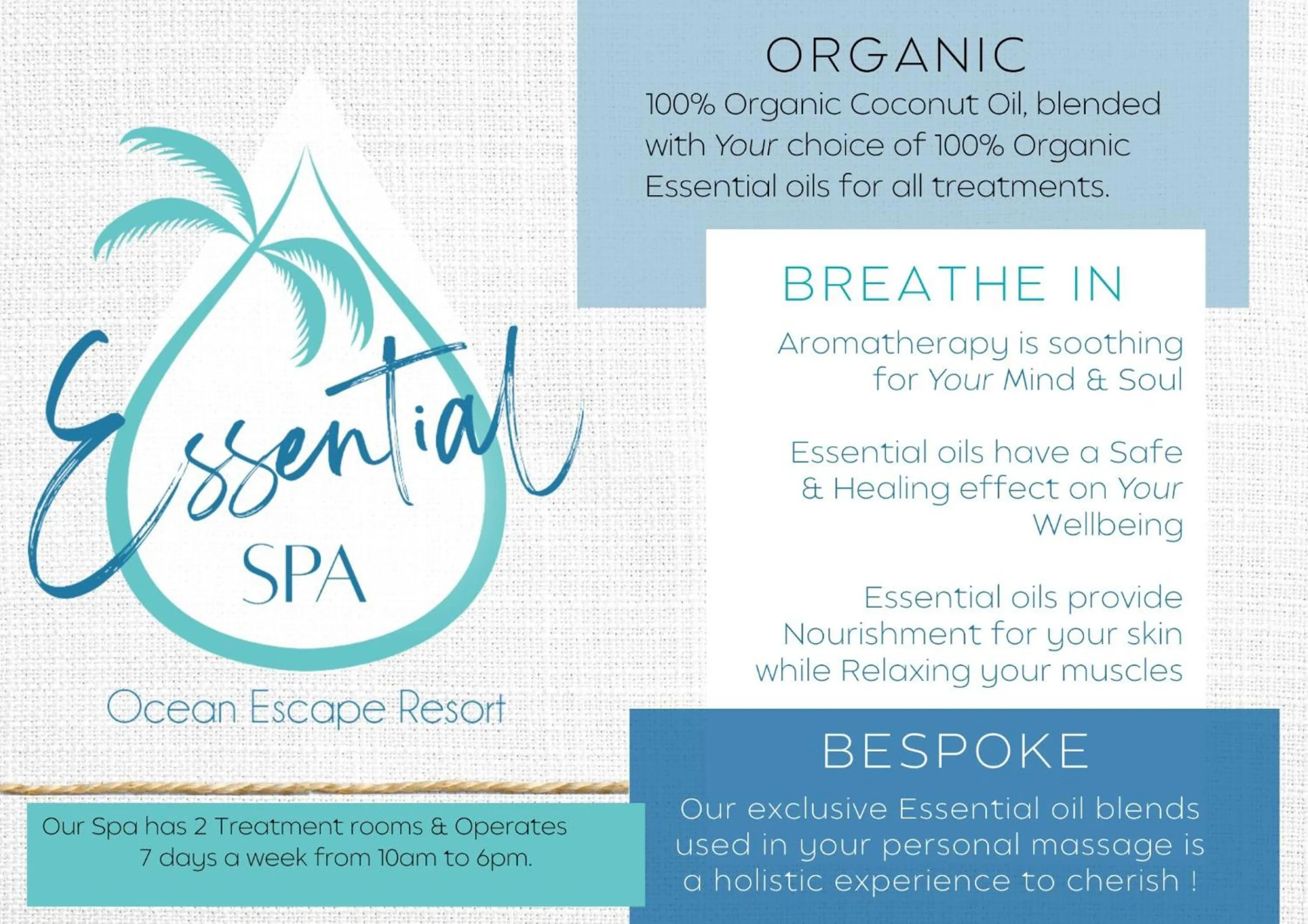 Massage in Ocean Escape Resort & Spa