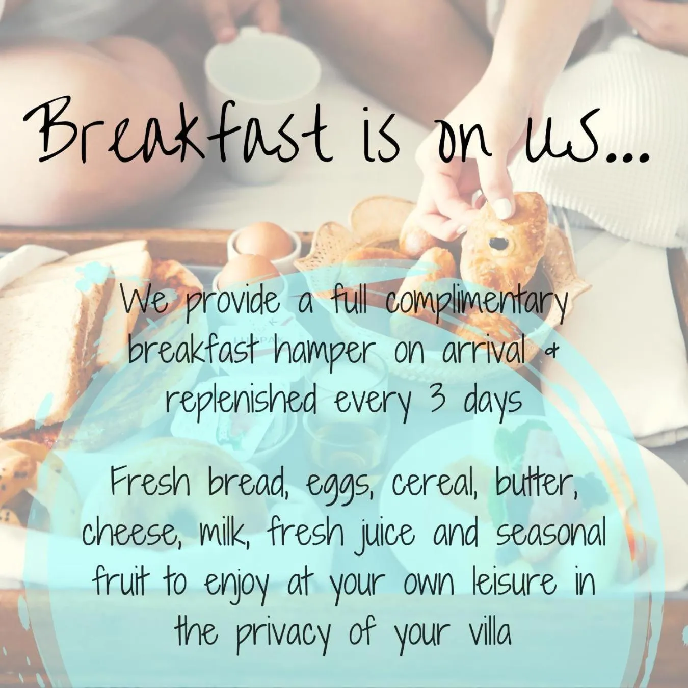 Breakfast in Ocean Escape Resort & Spa