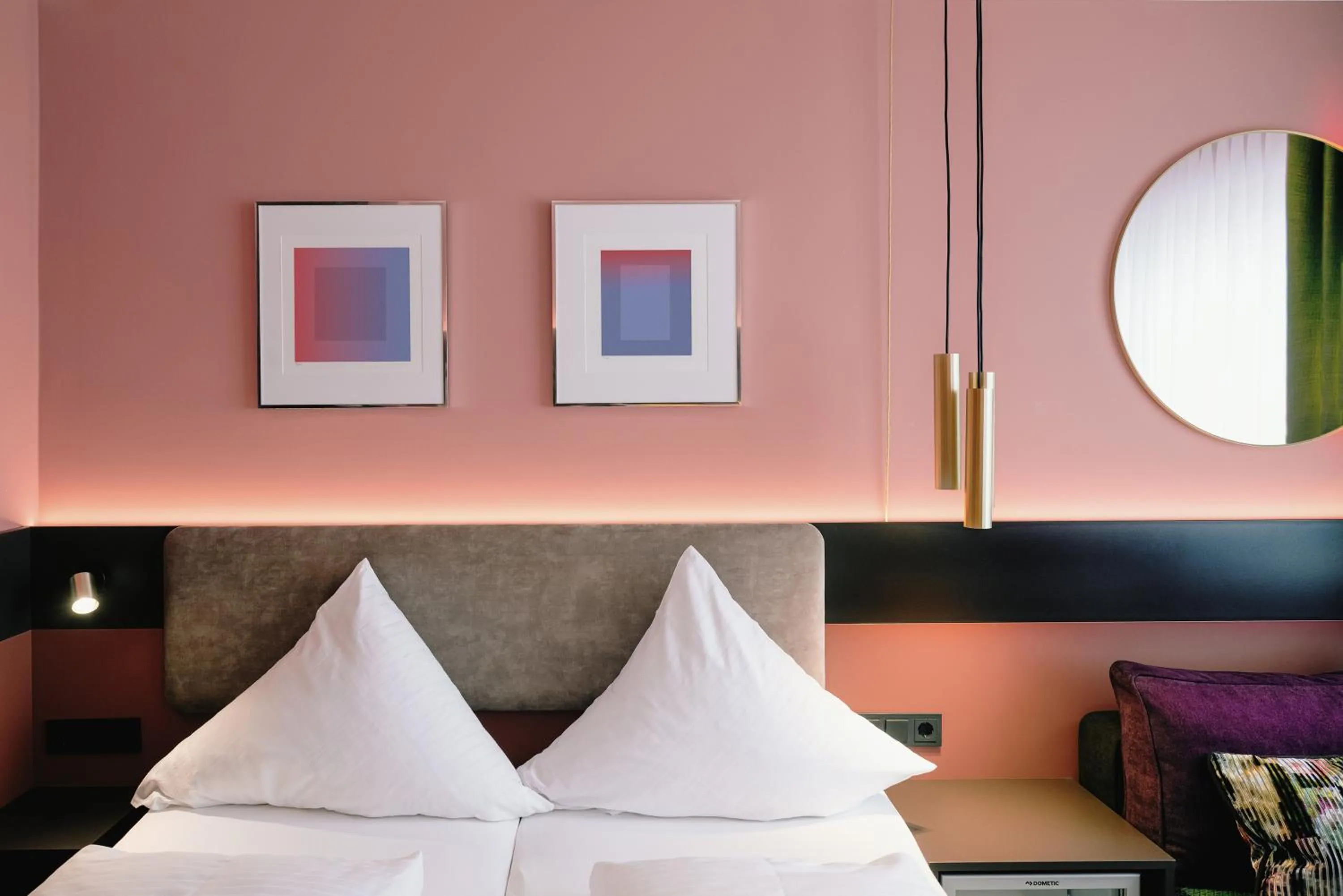 Photo of the whole room, Bed in Westend Hotel (non-smoking)