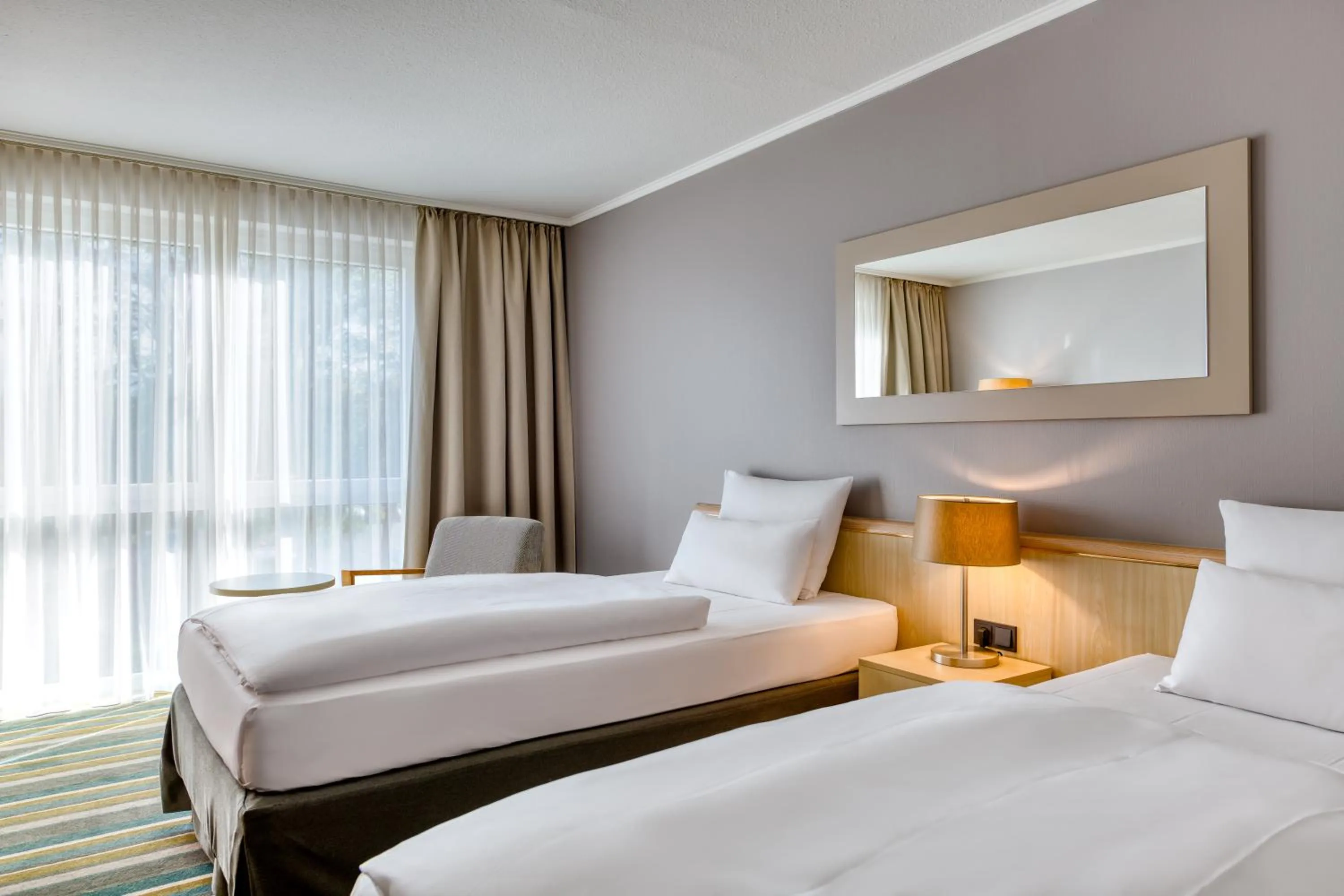 Bed in Mercure Düsseldorf Kaarst