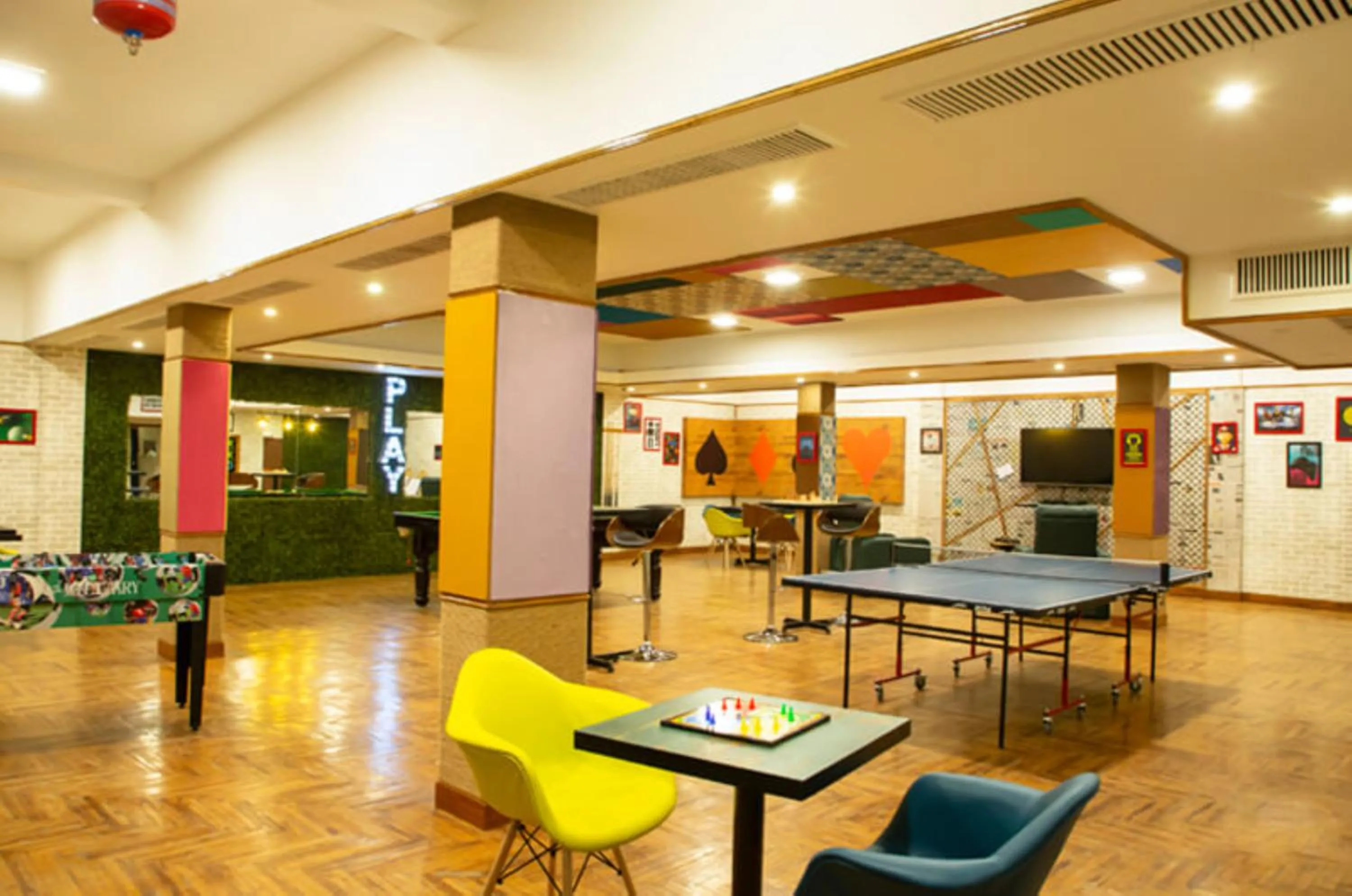 Game Room in HOLYWATER Hotel by Ganga Kinare #150 mts from Ganga Ghat Rishikesh