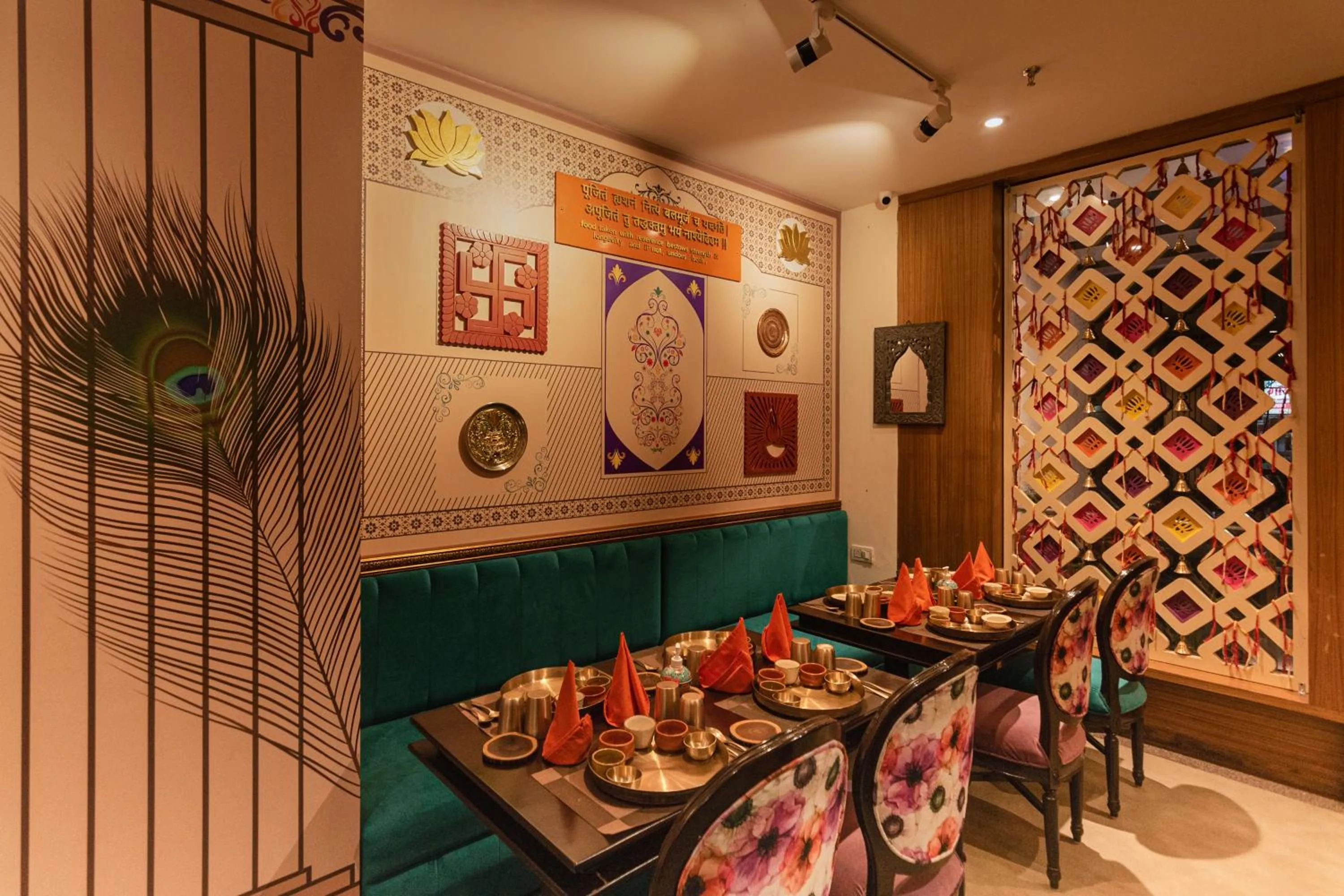 Restaurant/places to eat in HOLYWATER Hotel by Ganga Kinare #150 mts from Ganga Ghat Rishikesh