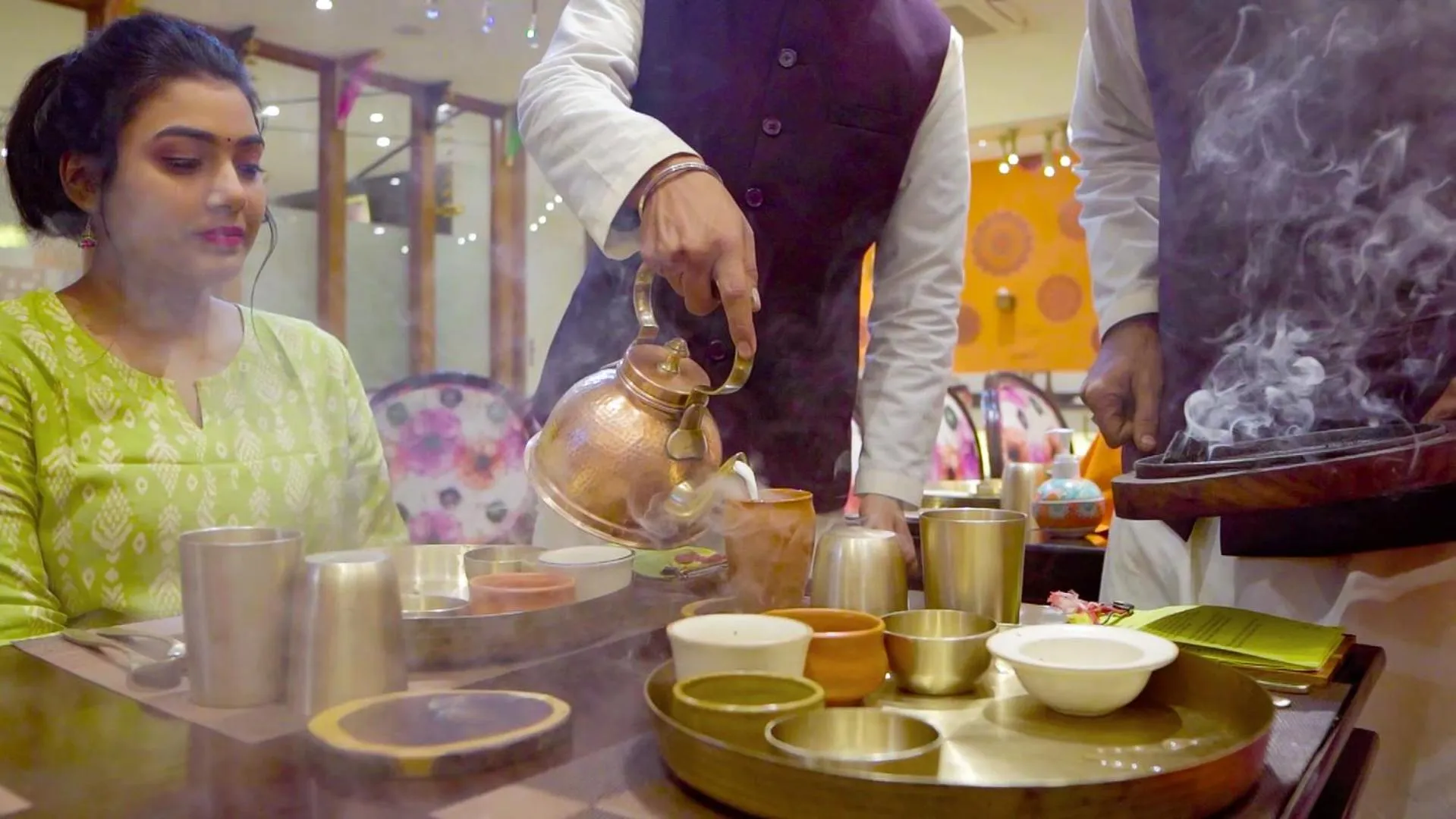 Restaurant/places to eat in HOLYWATER Hotel by Ganga Kinare #150 mts from Ganga Ghat Rishikesh