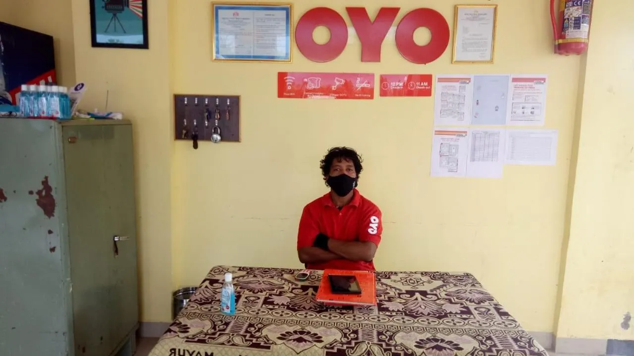 Lobby or reception in Hotel O by OYO Tare Farms