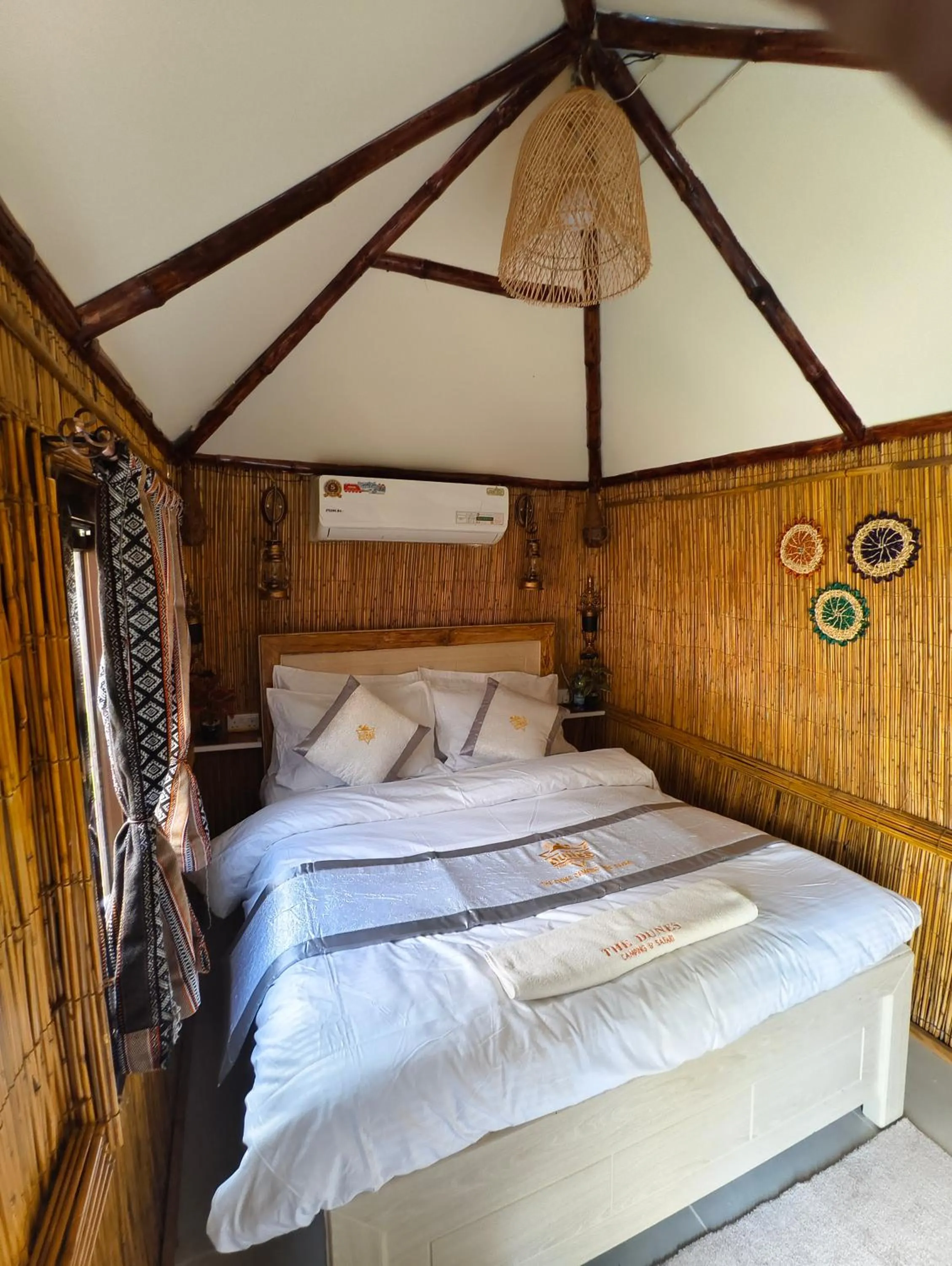 Bed in The Dunes Camping & Safari RAK