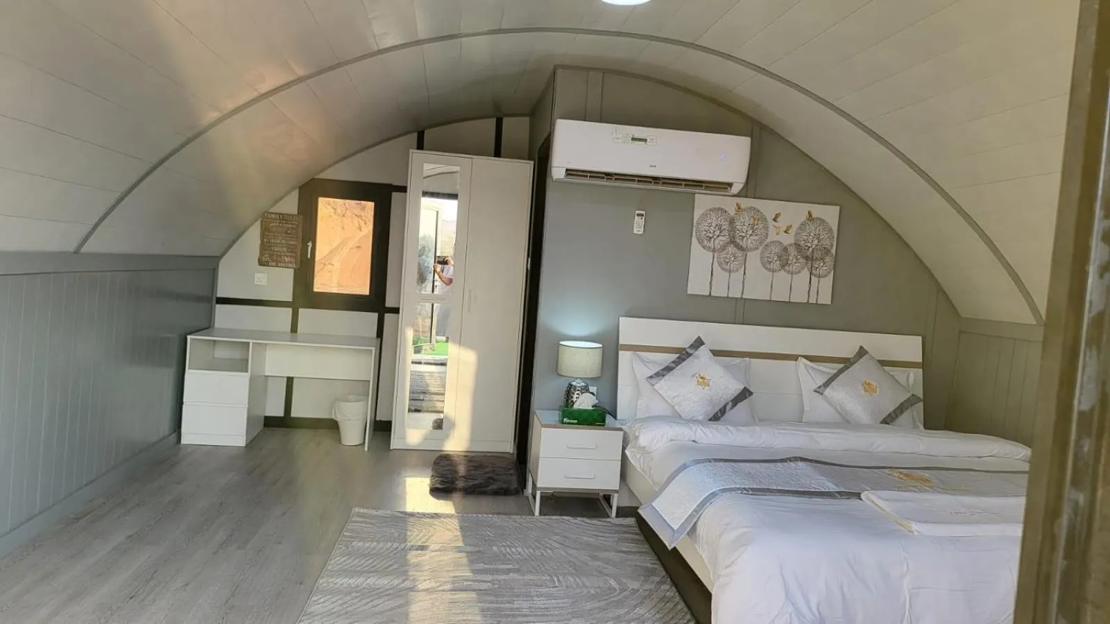 Bed in The Dunes Camping & Safari RAK