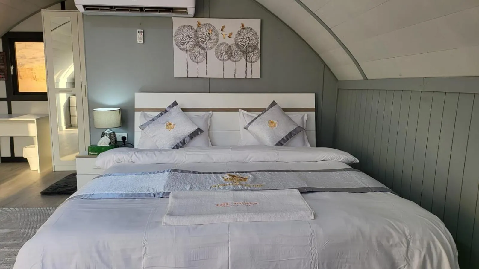 Bed in The Dunes Camping & Safari RAK