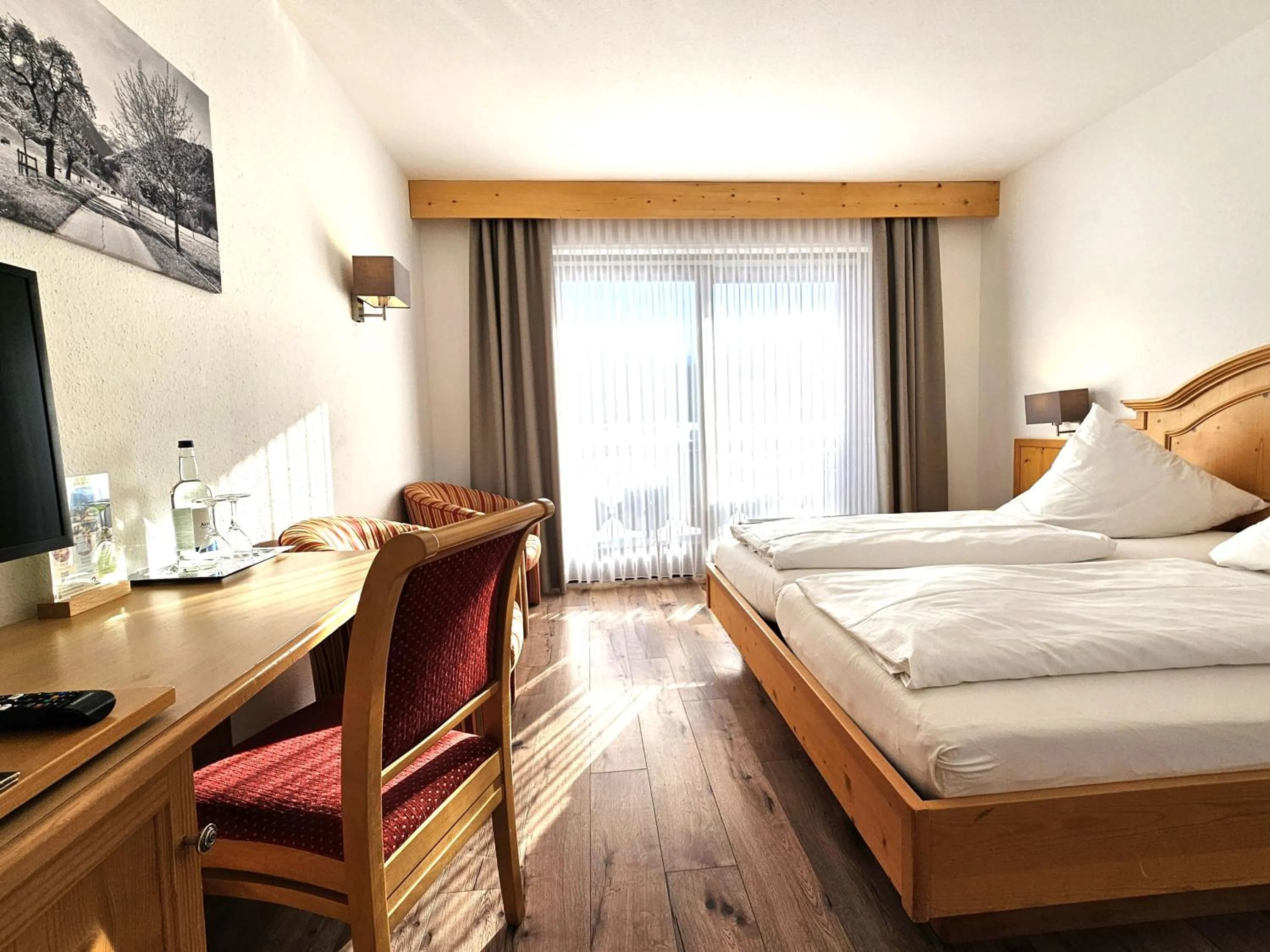 Bed in Hotel Cafe Fuggerhof