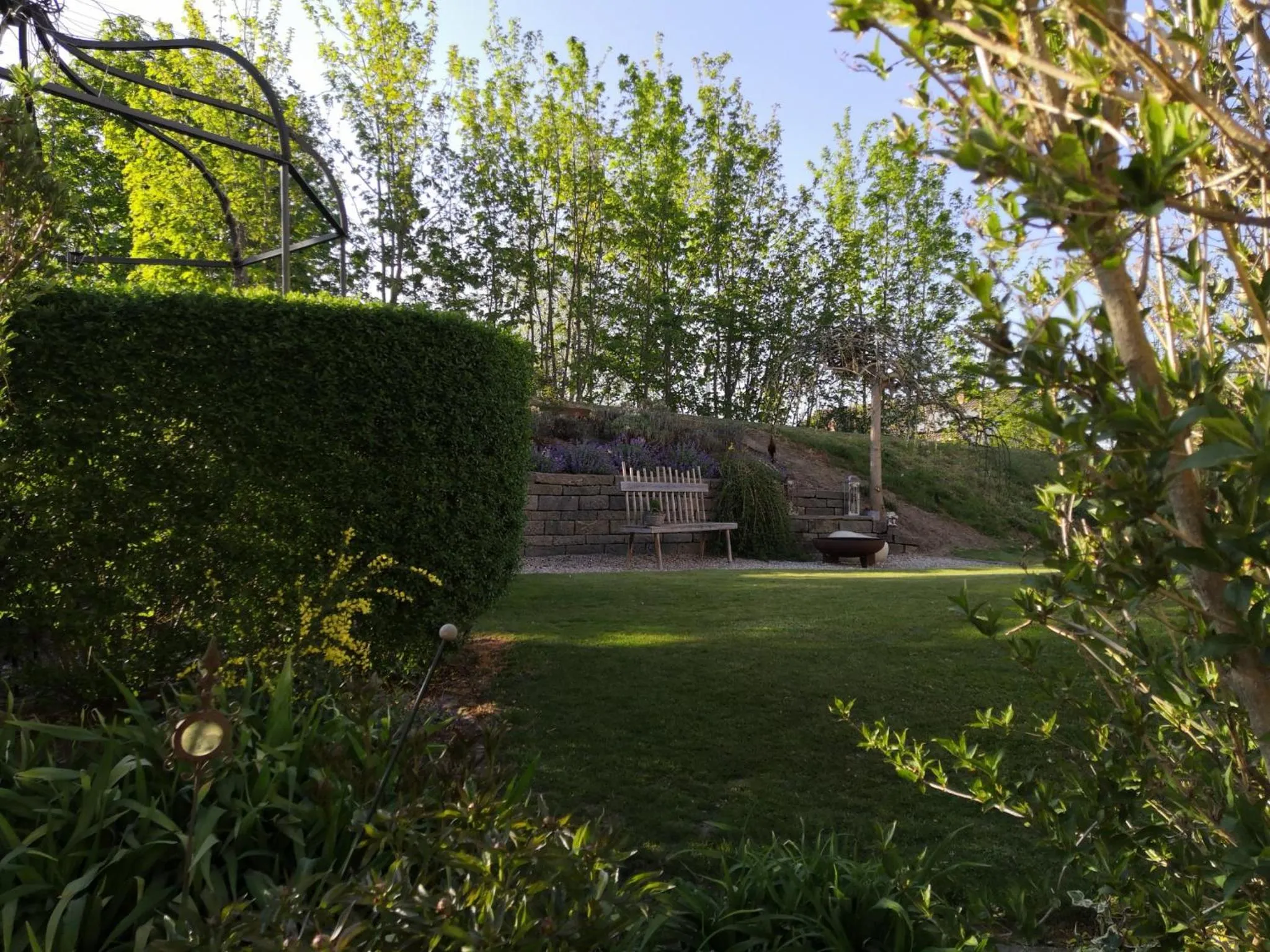 Patio in Ampervilla Hotel