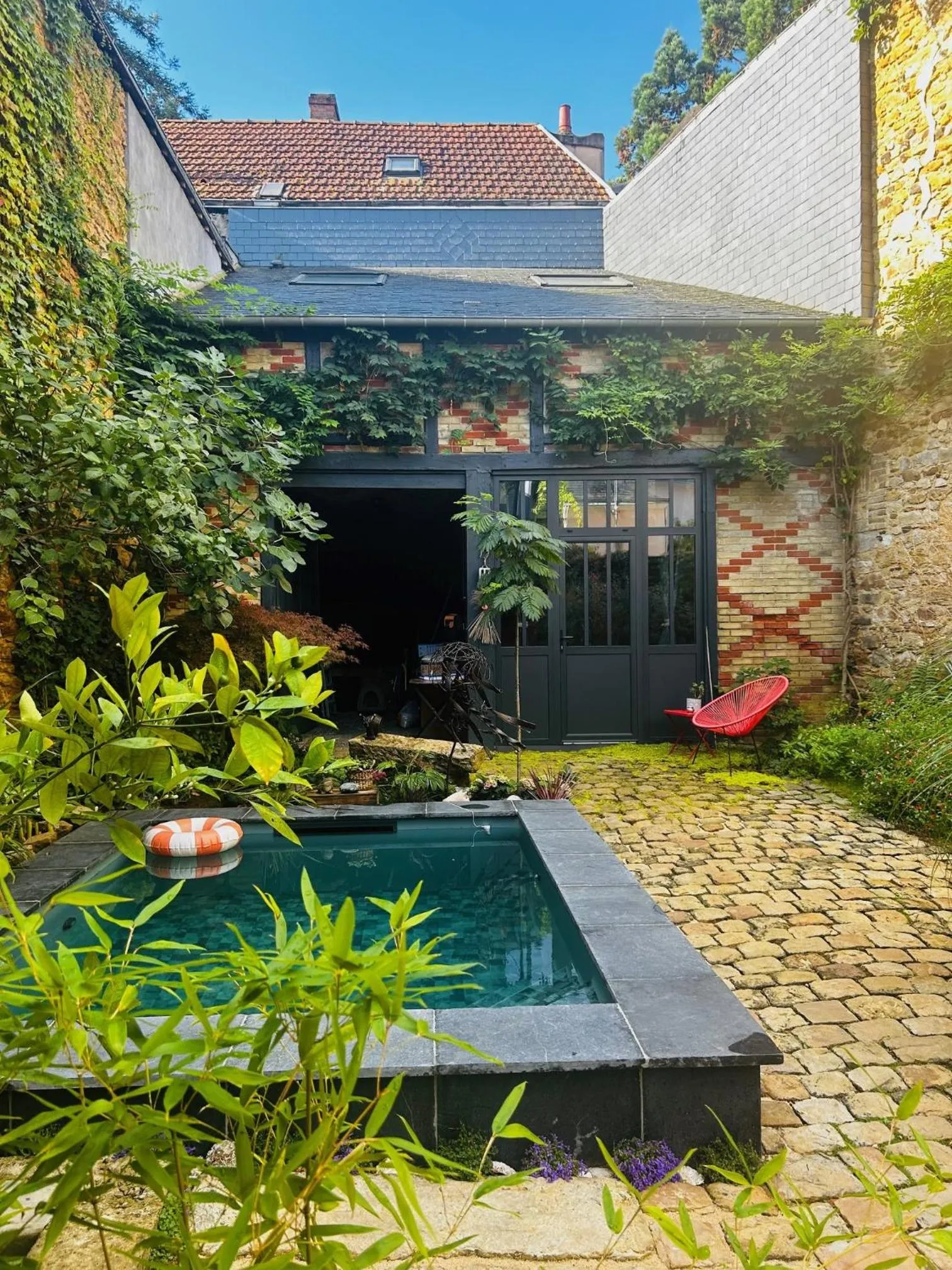 Garden in L'Atelier Planqué