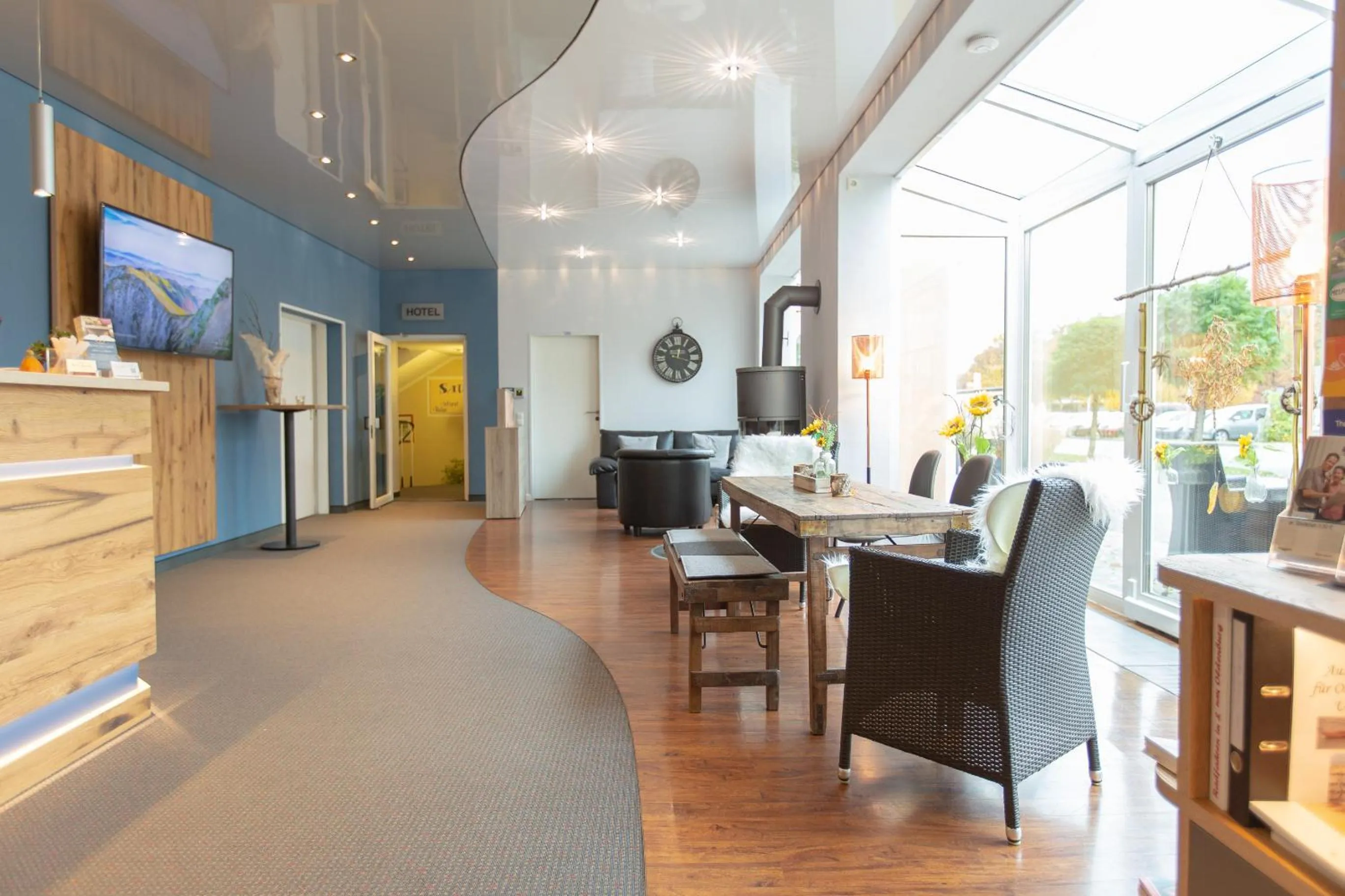 Lobby or reception in Hotel Bavaria Oldenburg