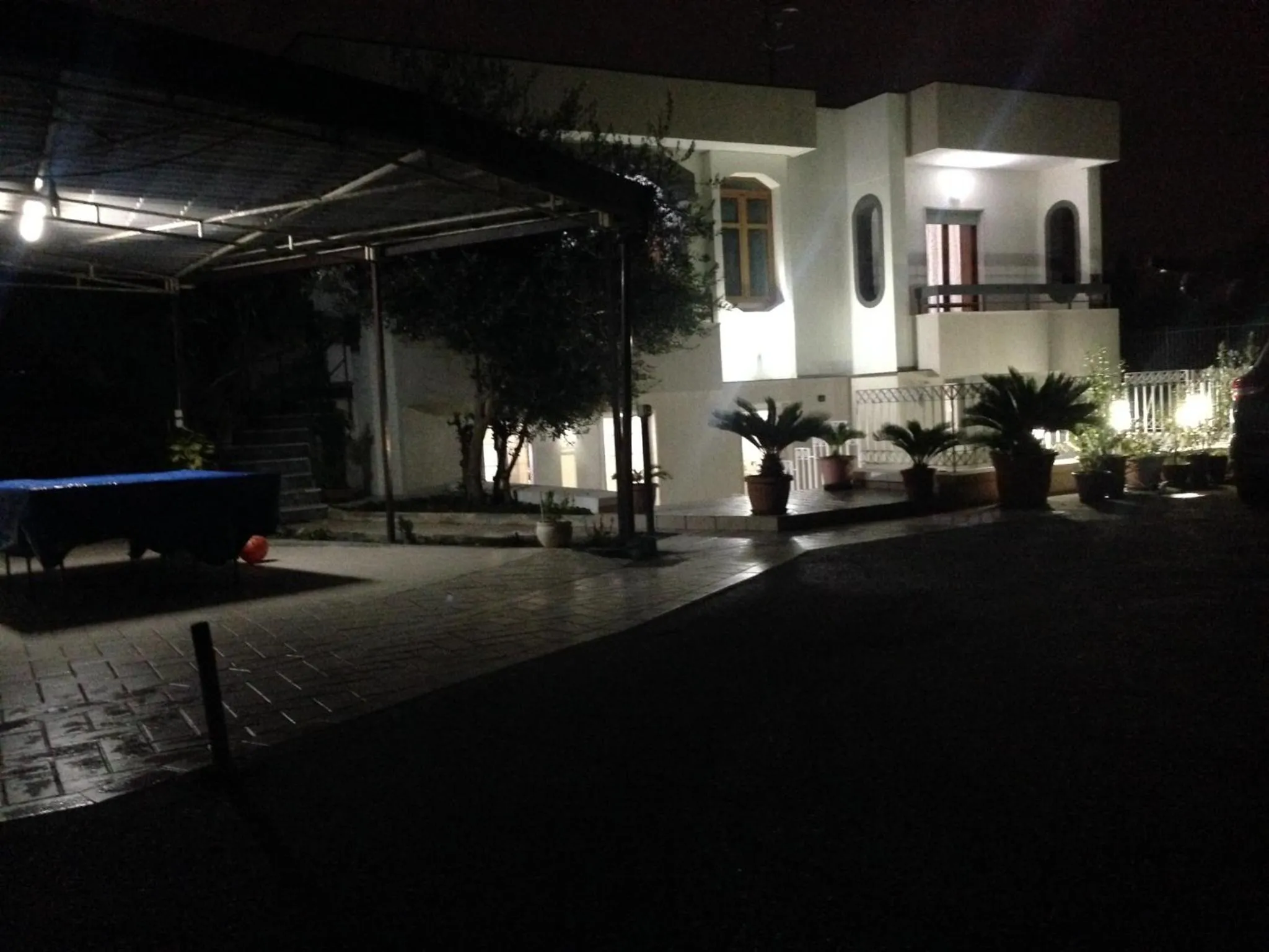 Patio in B&B Vera's Home Pompei