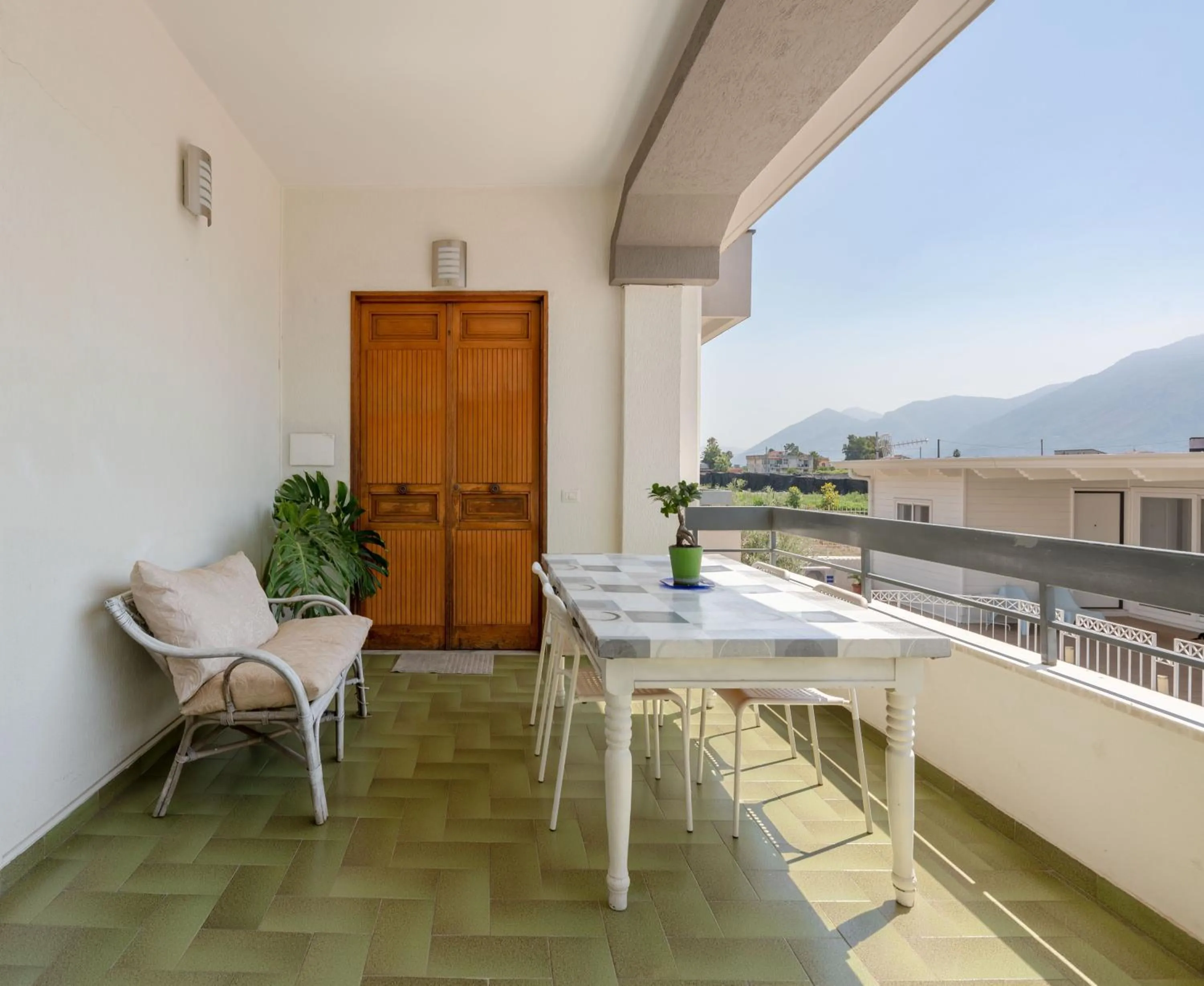 Balcony/Terrace in B&B Vera's Home Pompei