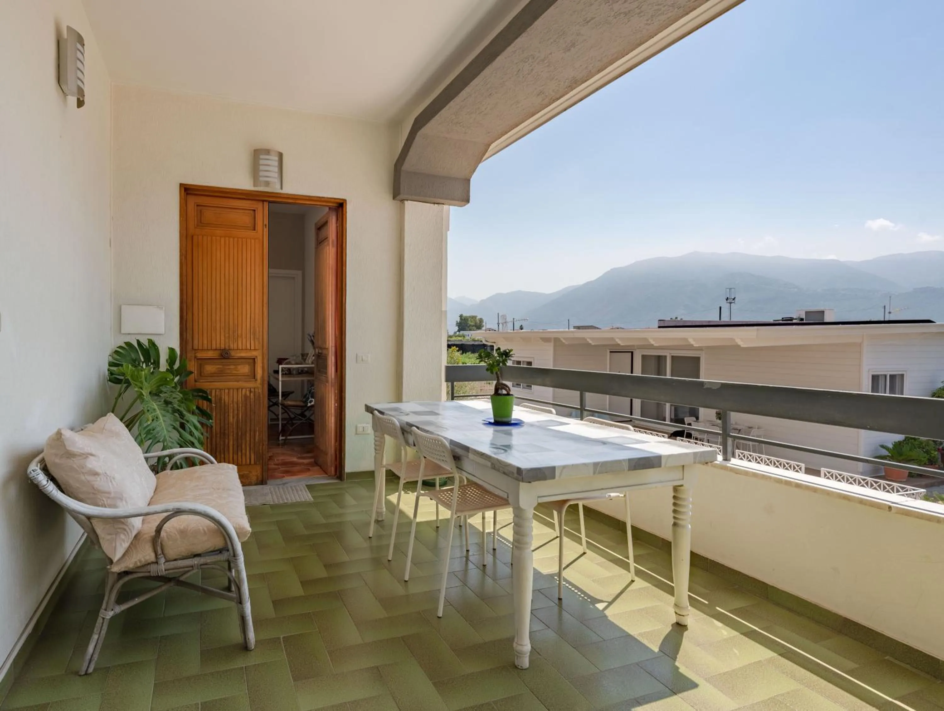 Balcony/Terrace in B&B Vera's Home Pompei