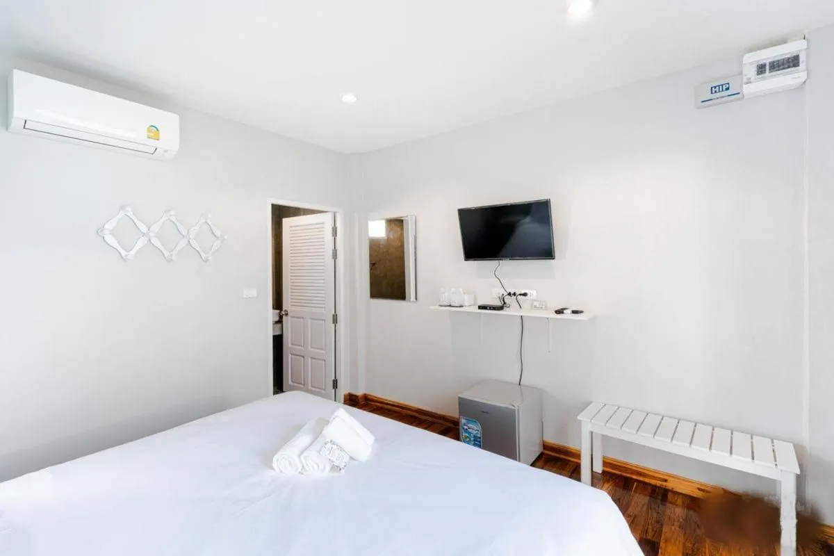 Bedroom, Bed in Bianco House Resort