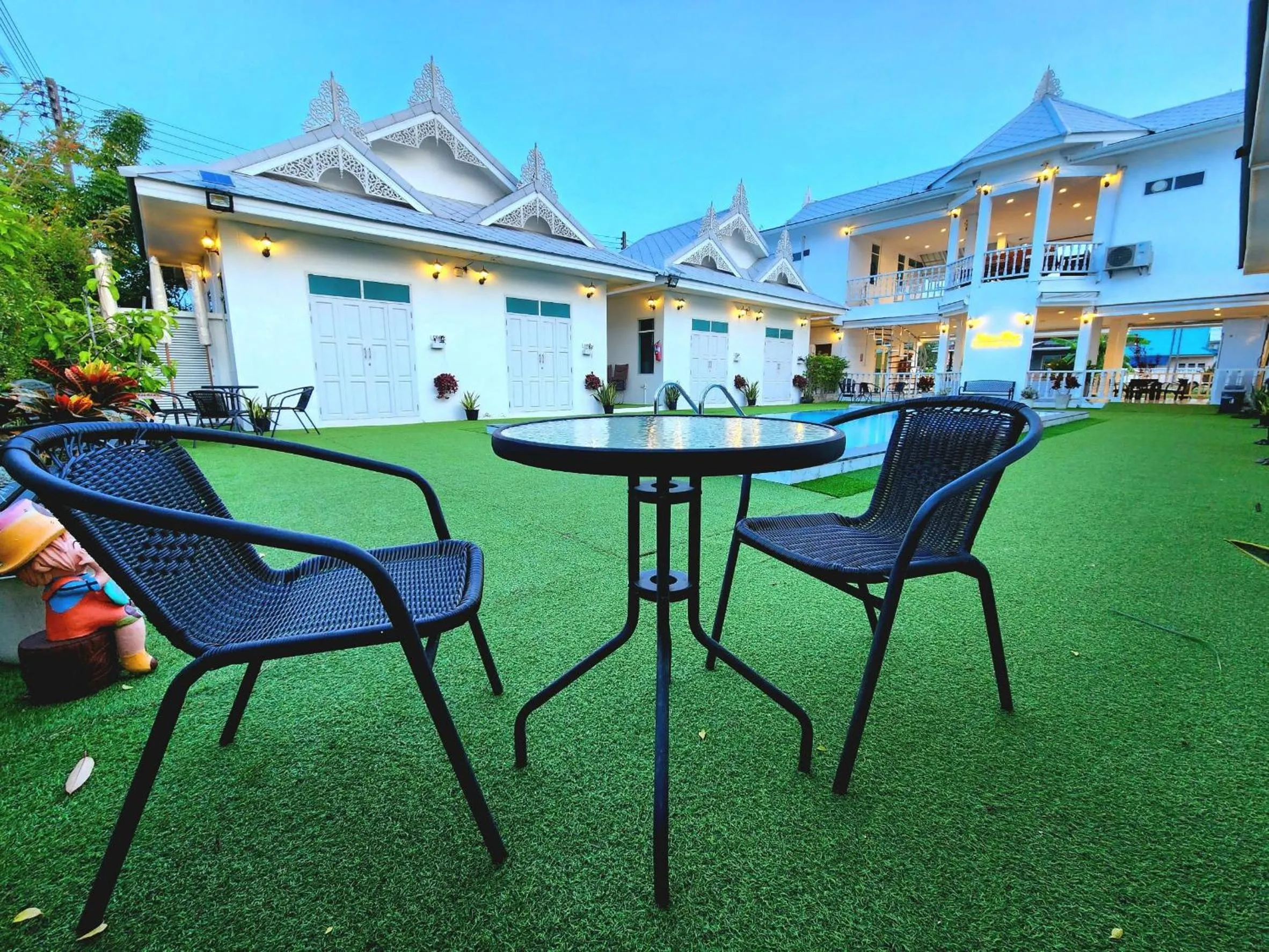 Garden view in Bianco House Resort