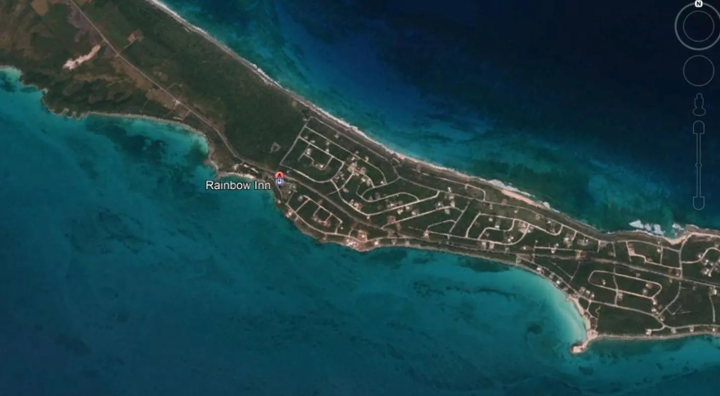 Location in The Sunset Cove and Rainbow Room