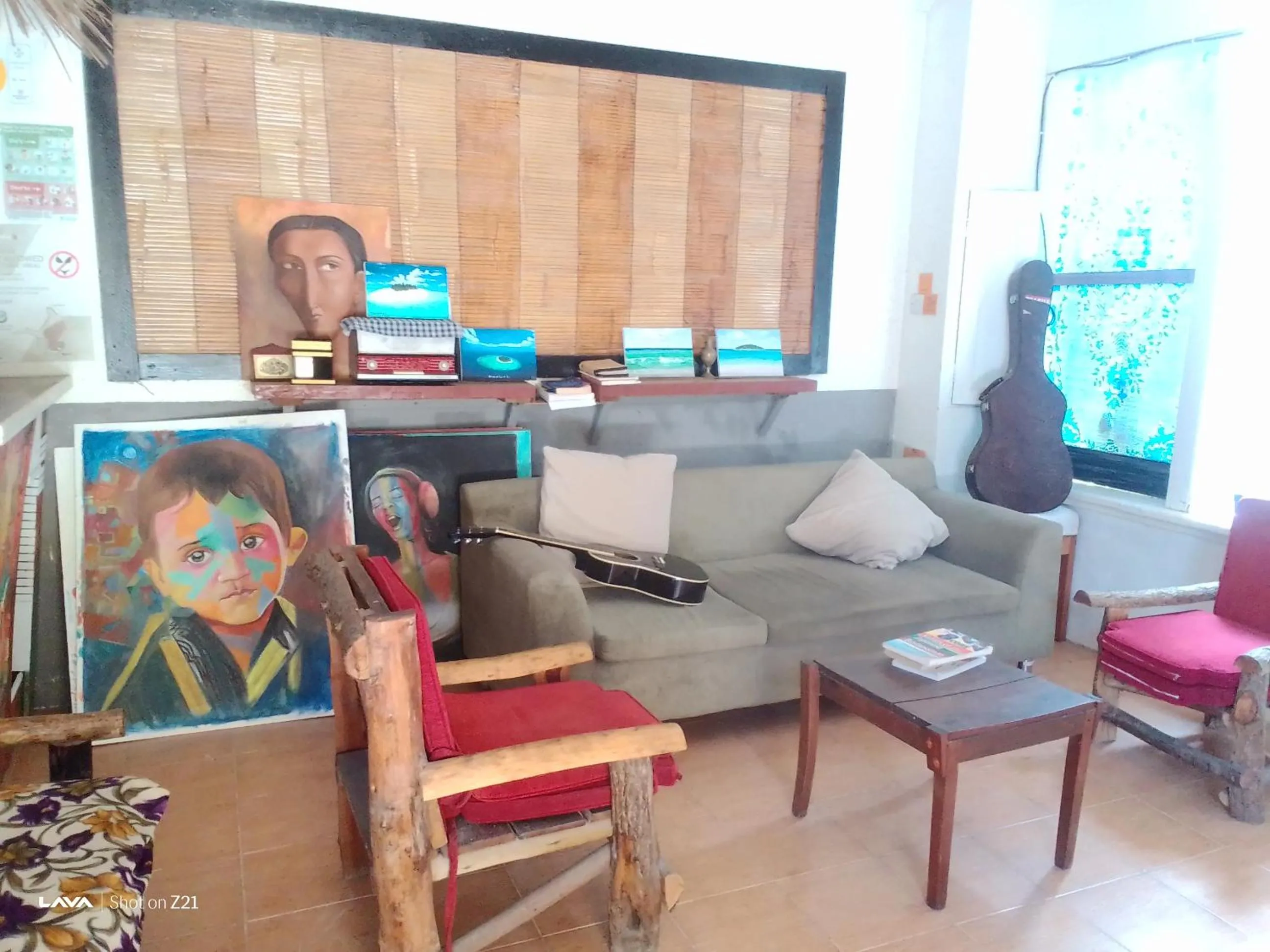 Living room in Ocean Way Guraidhoo