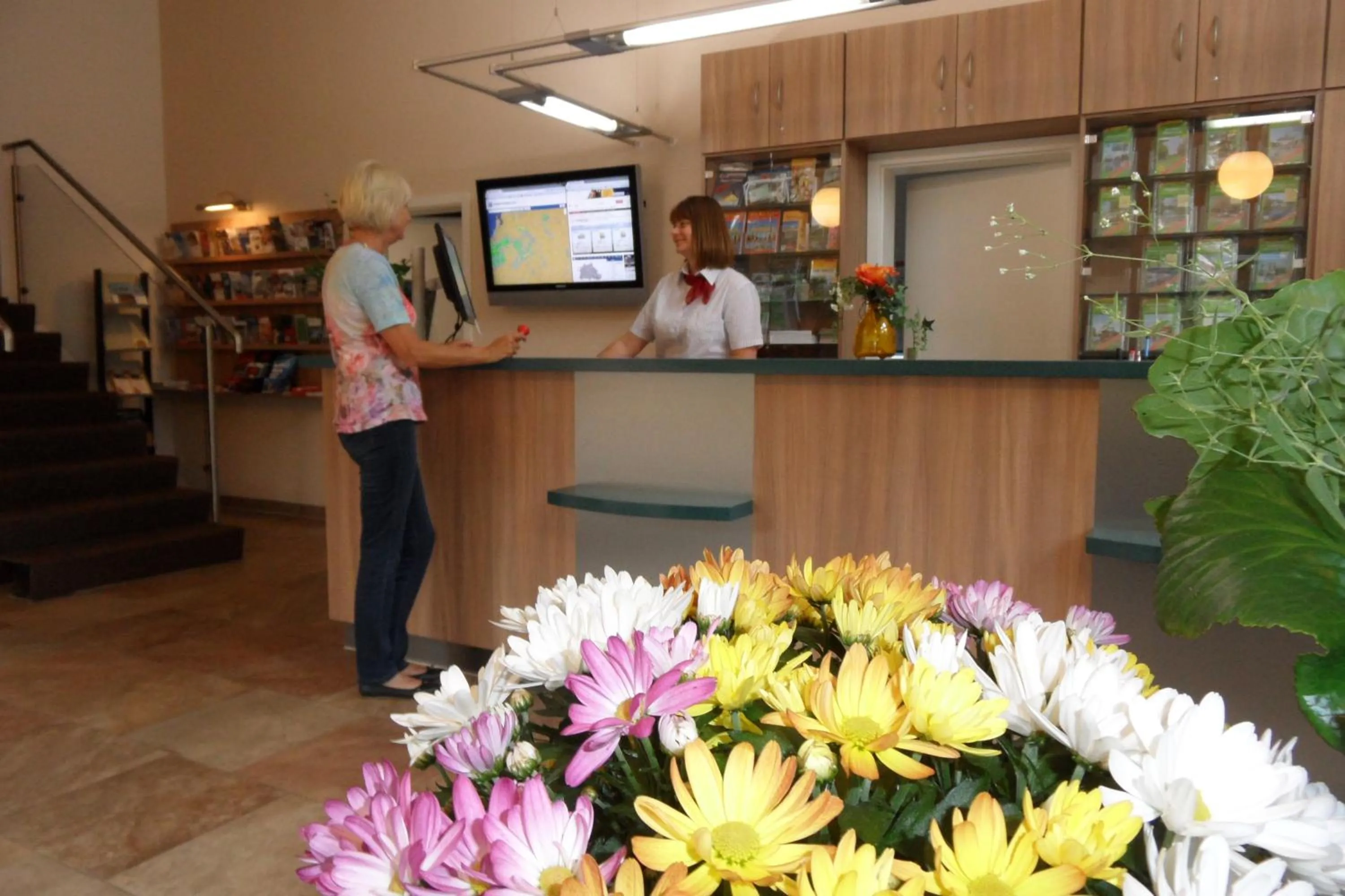 Lobby or reception in Landguthotel Hotel-Pension Sperlingshof