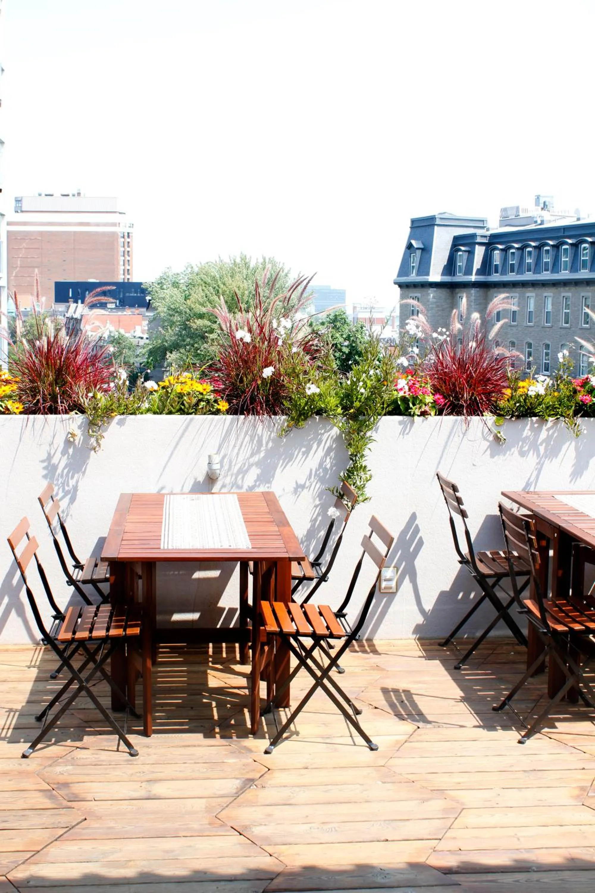 Balcony/Terrace in Auberge du Plateau