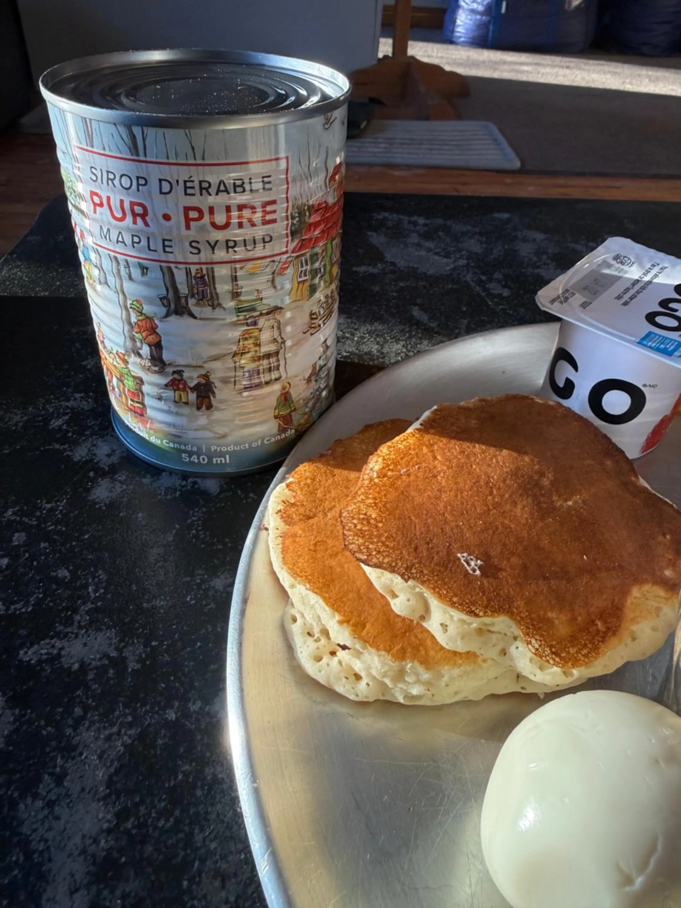 Breakfast in Auberge du Plateau