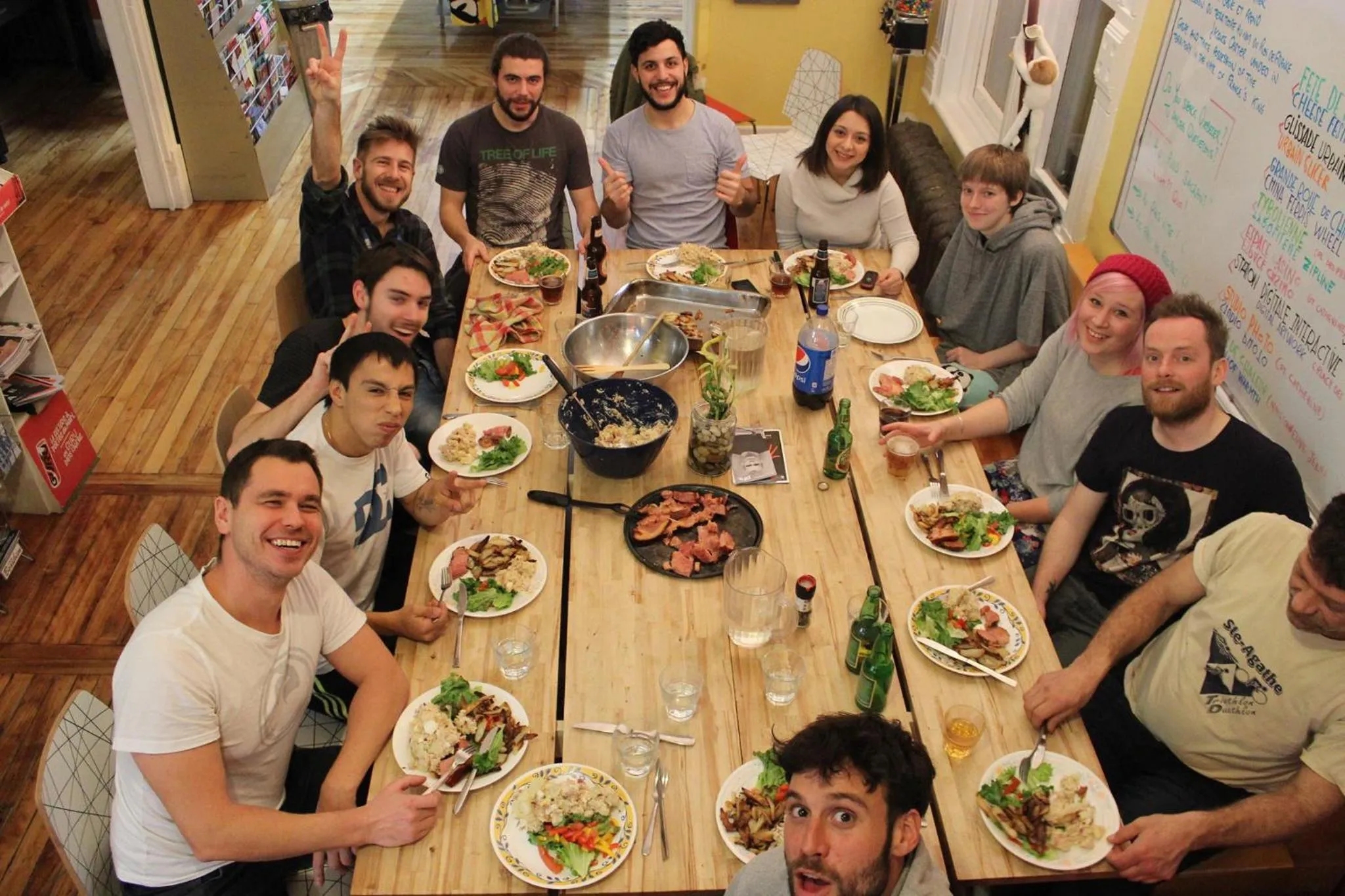 Food in Auberge du Plateau