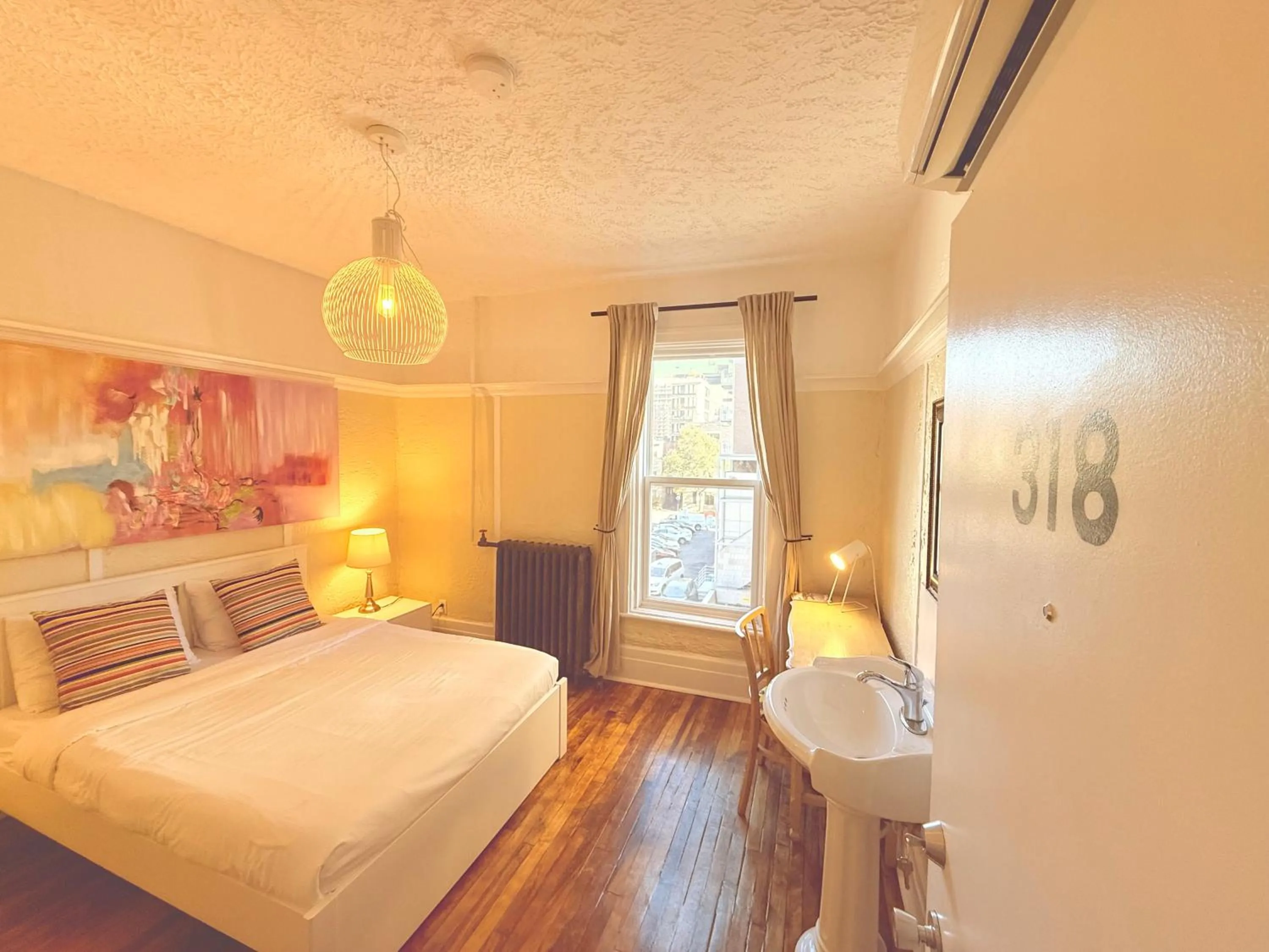 Bed in Auberge du Plateau