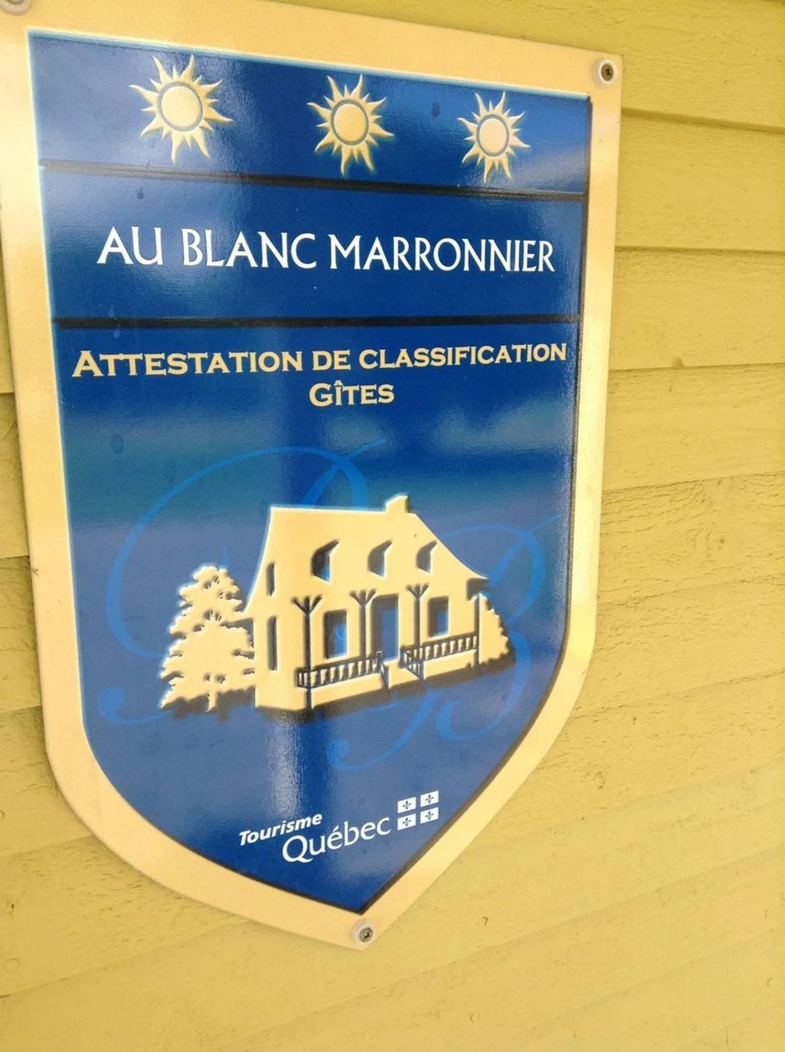 Gîte Au Blanc Marronnier